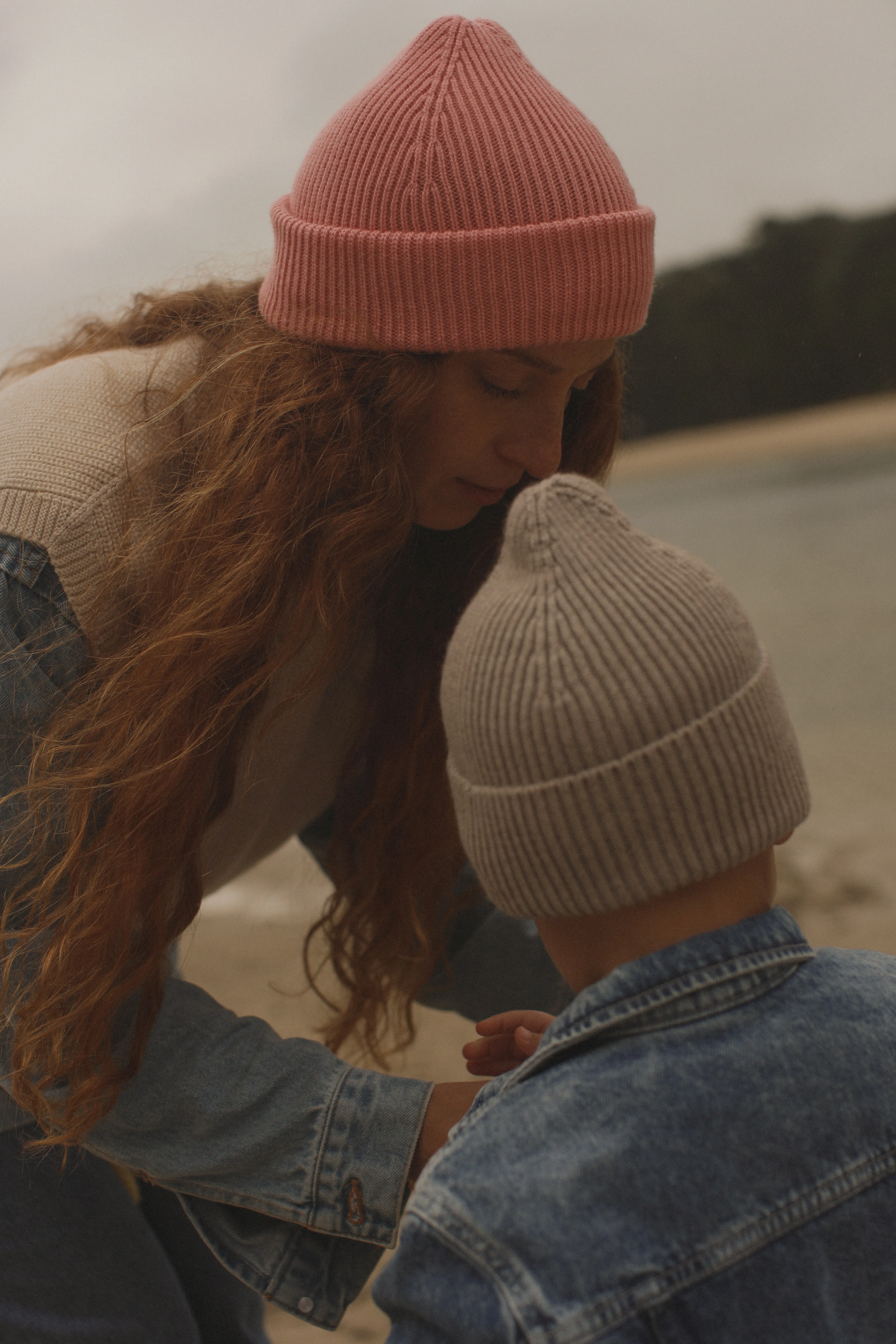 Hvid Kids Beanie "Fonzie" Pebble - Image 3