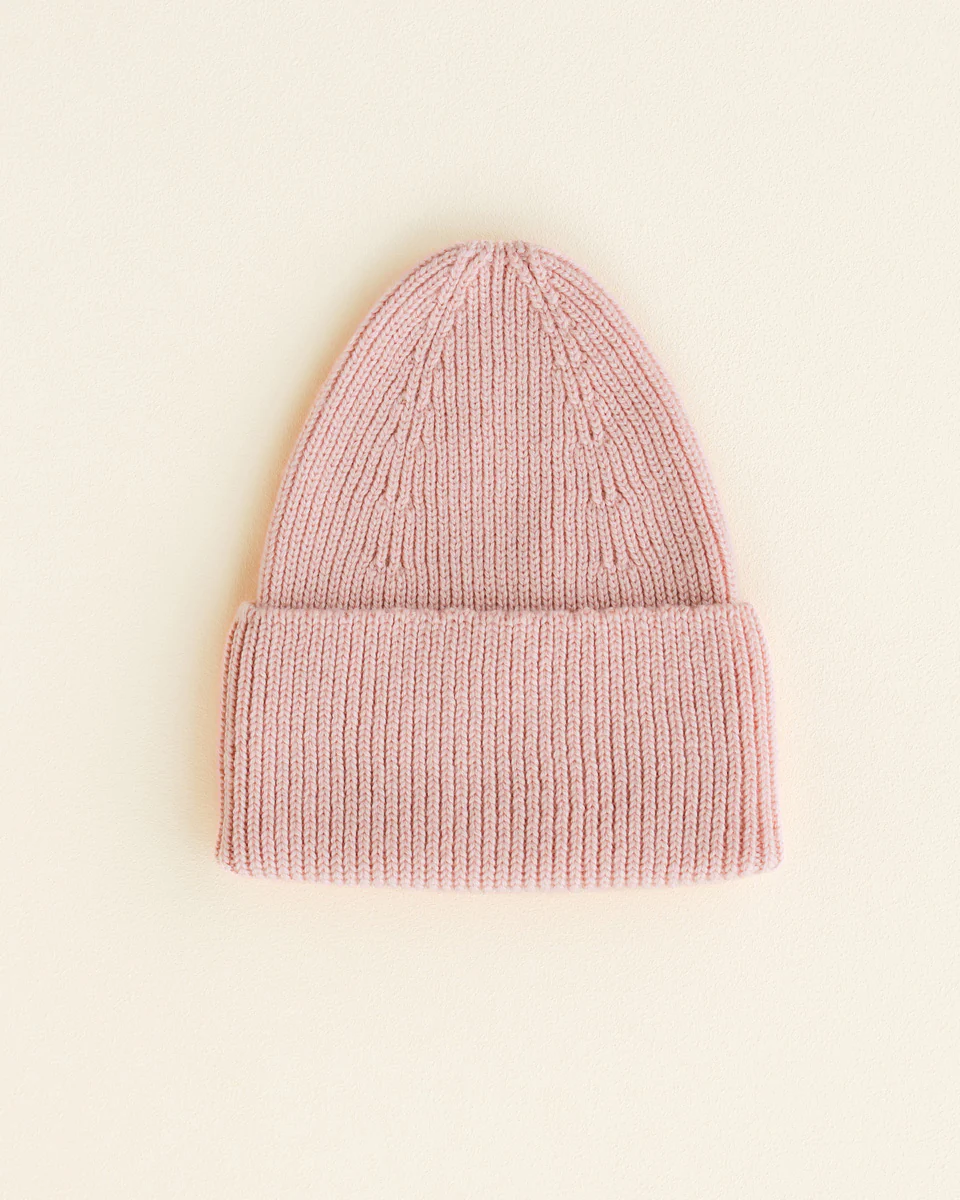 Hvid Kids Beanie "Fonzie" Powder