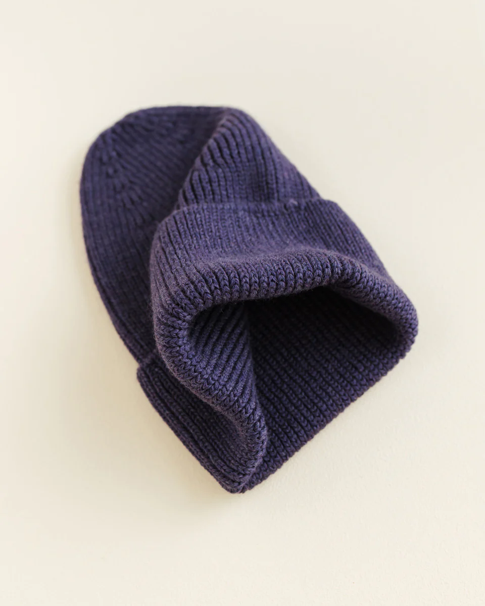 Hvid Kids Beanie "Fonzie" Purple - Image 3