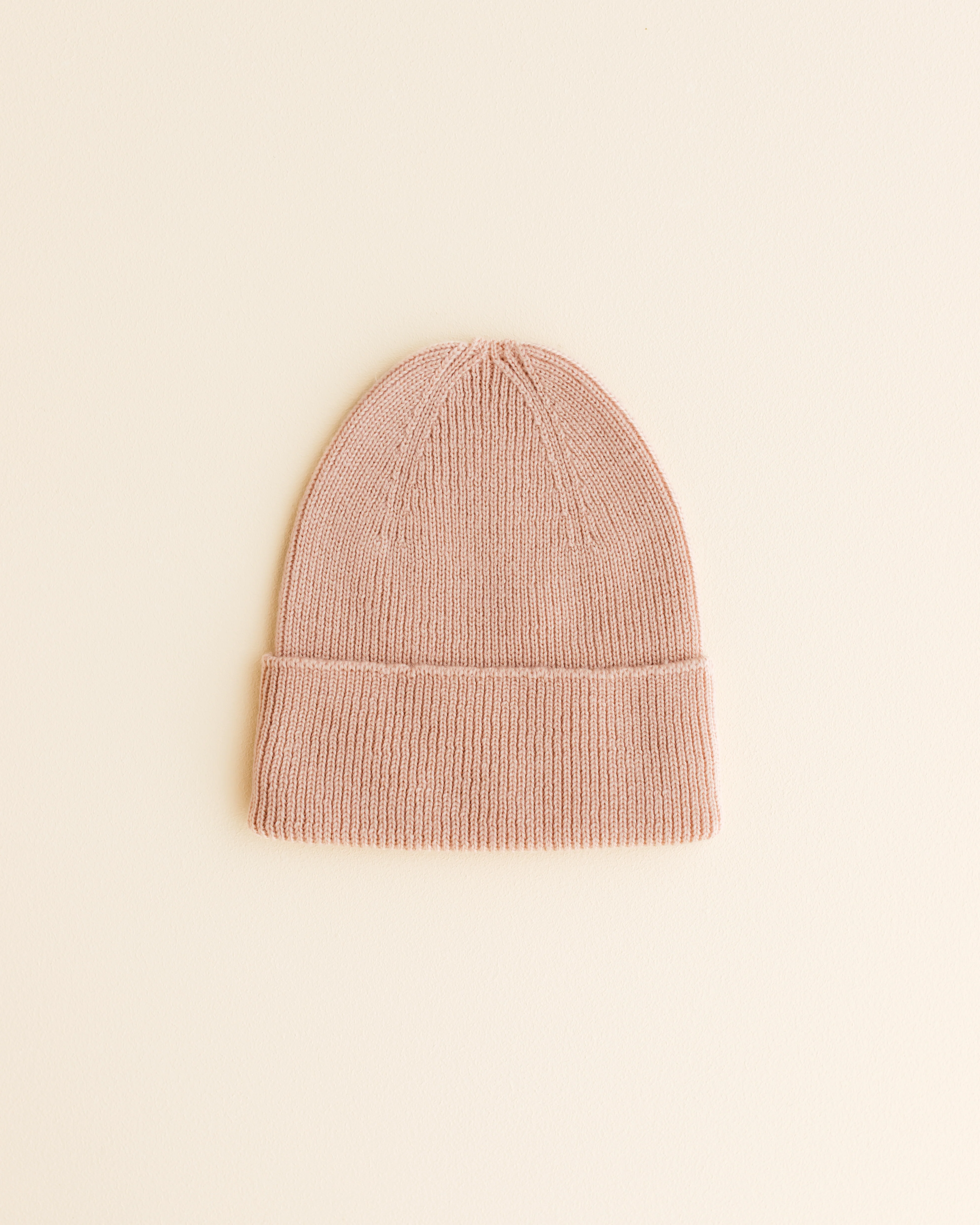Hvid Kids Beanie "Fonzie" Rose