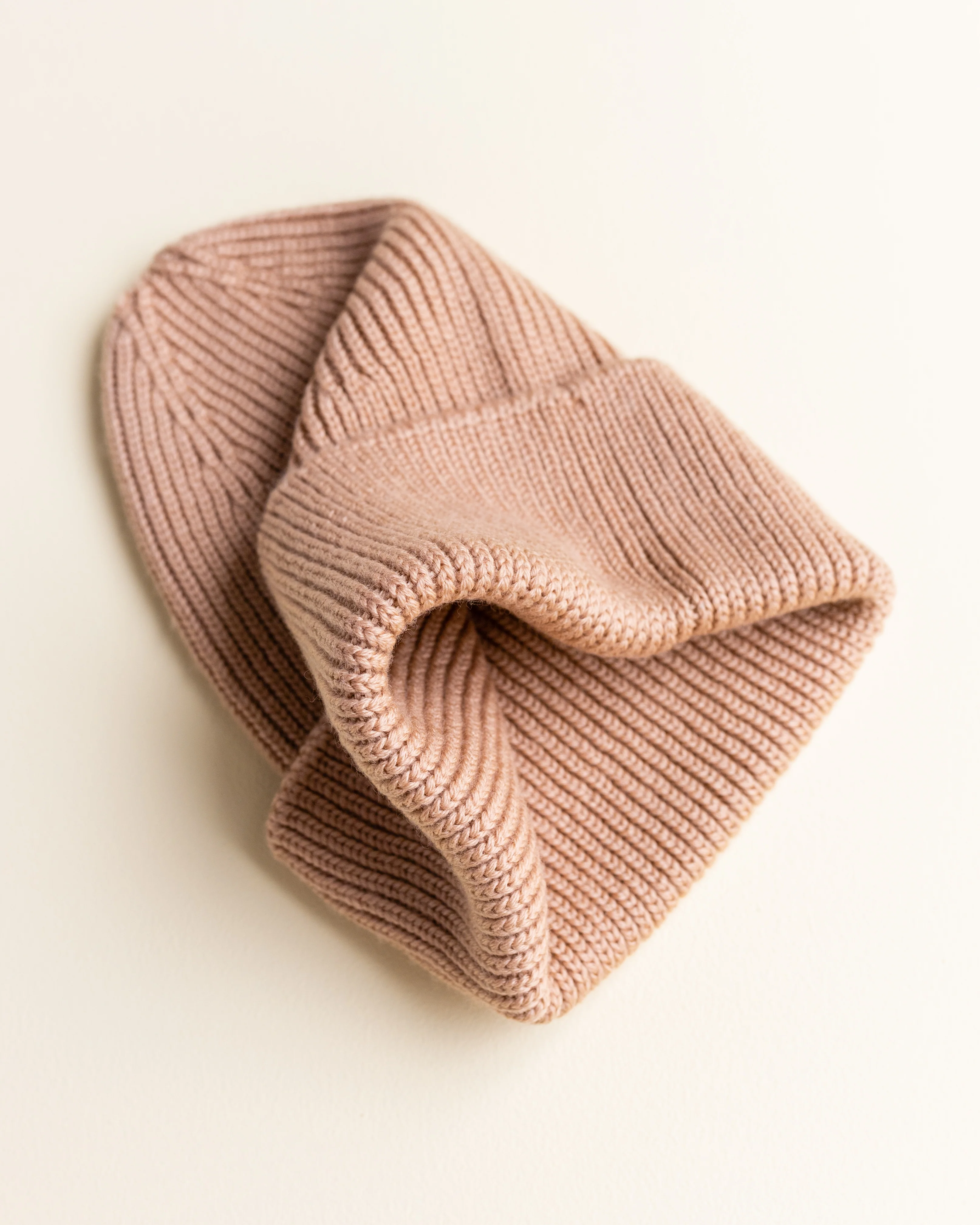 Hvid Kids Beanie "Fonzie" Rose - Image 3