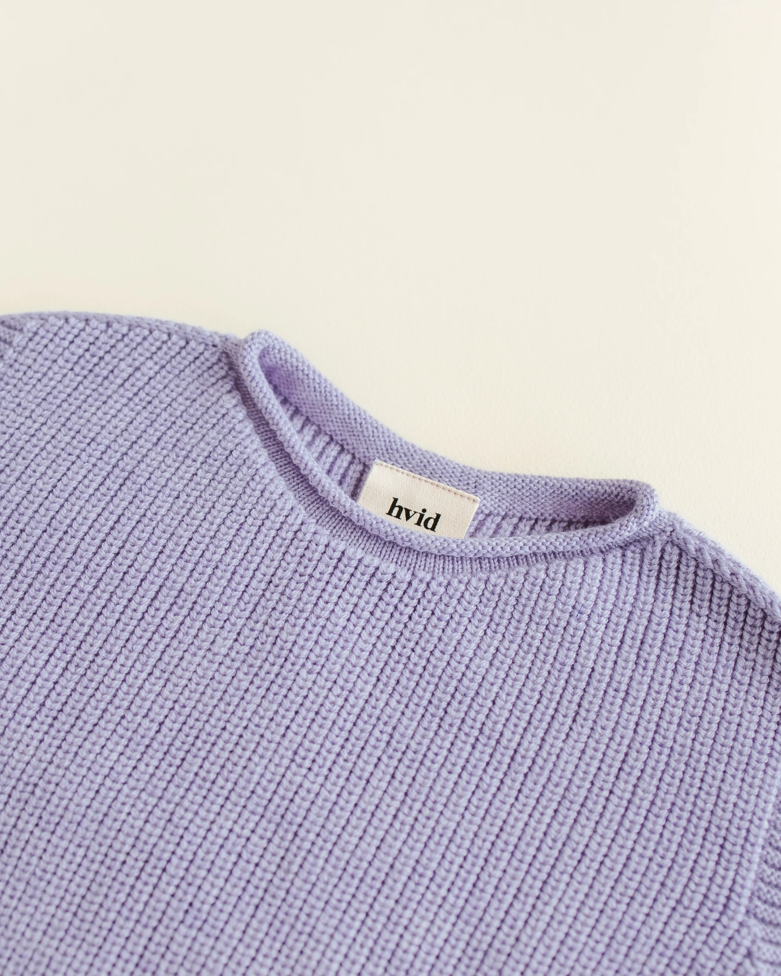 Hvid Kinder Strick-Weste "Harvey" Lilac - Image 2