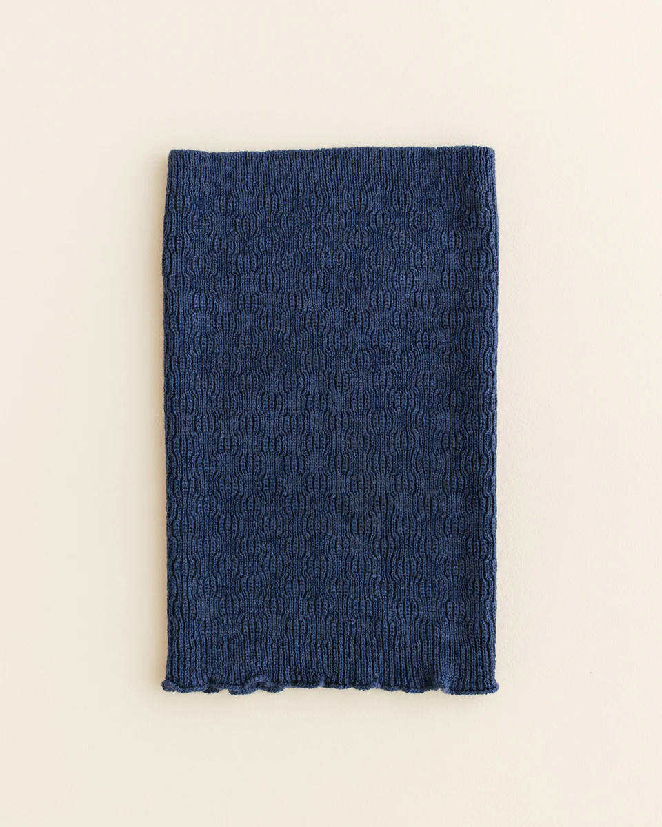 Hvid Schlauchschal "Gigi" Blue - Image 3