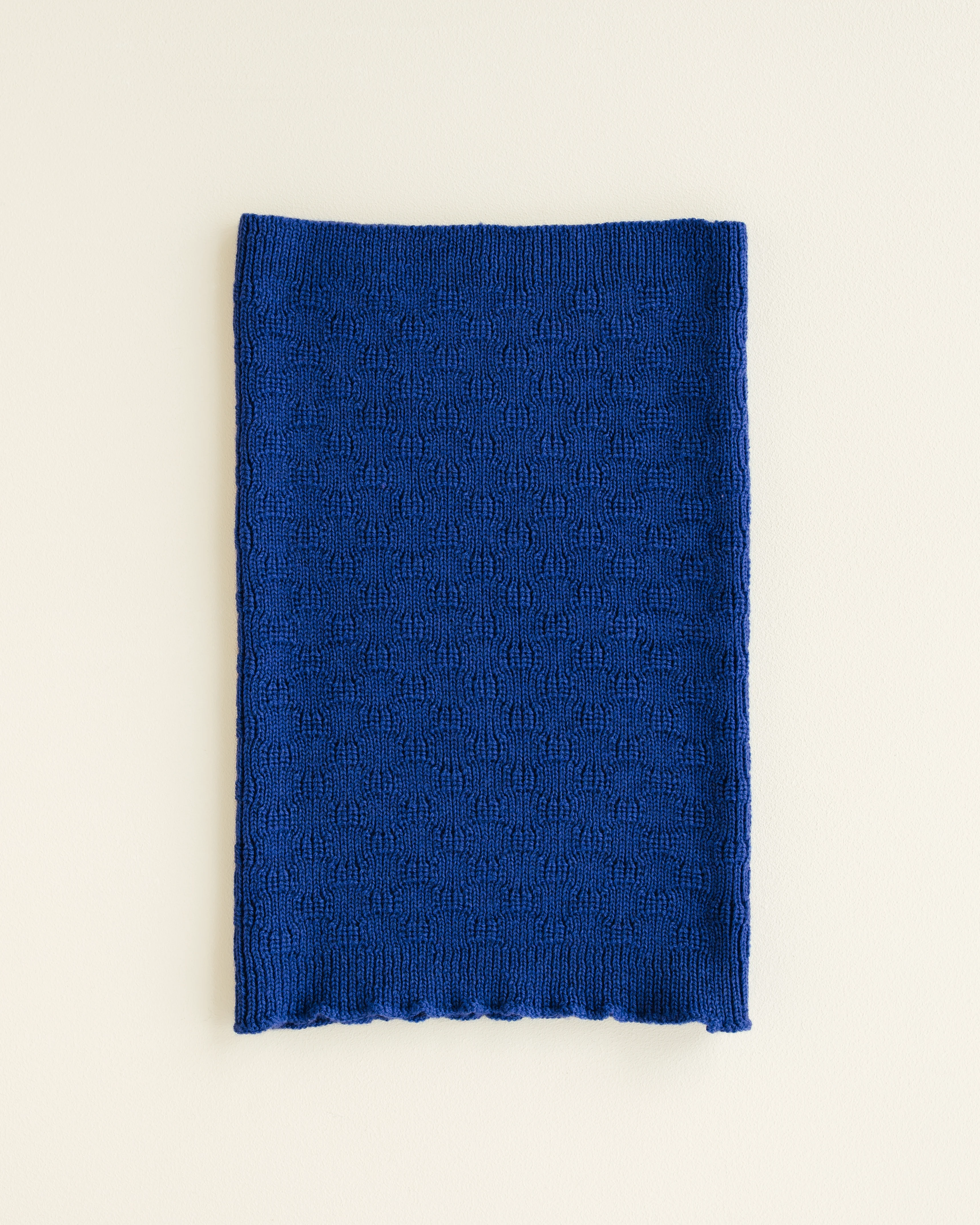 Hvid Schlauchschal "Gigi" Cobalt Blue - Image 4