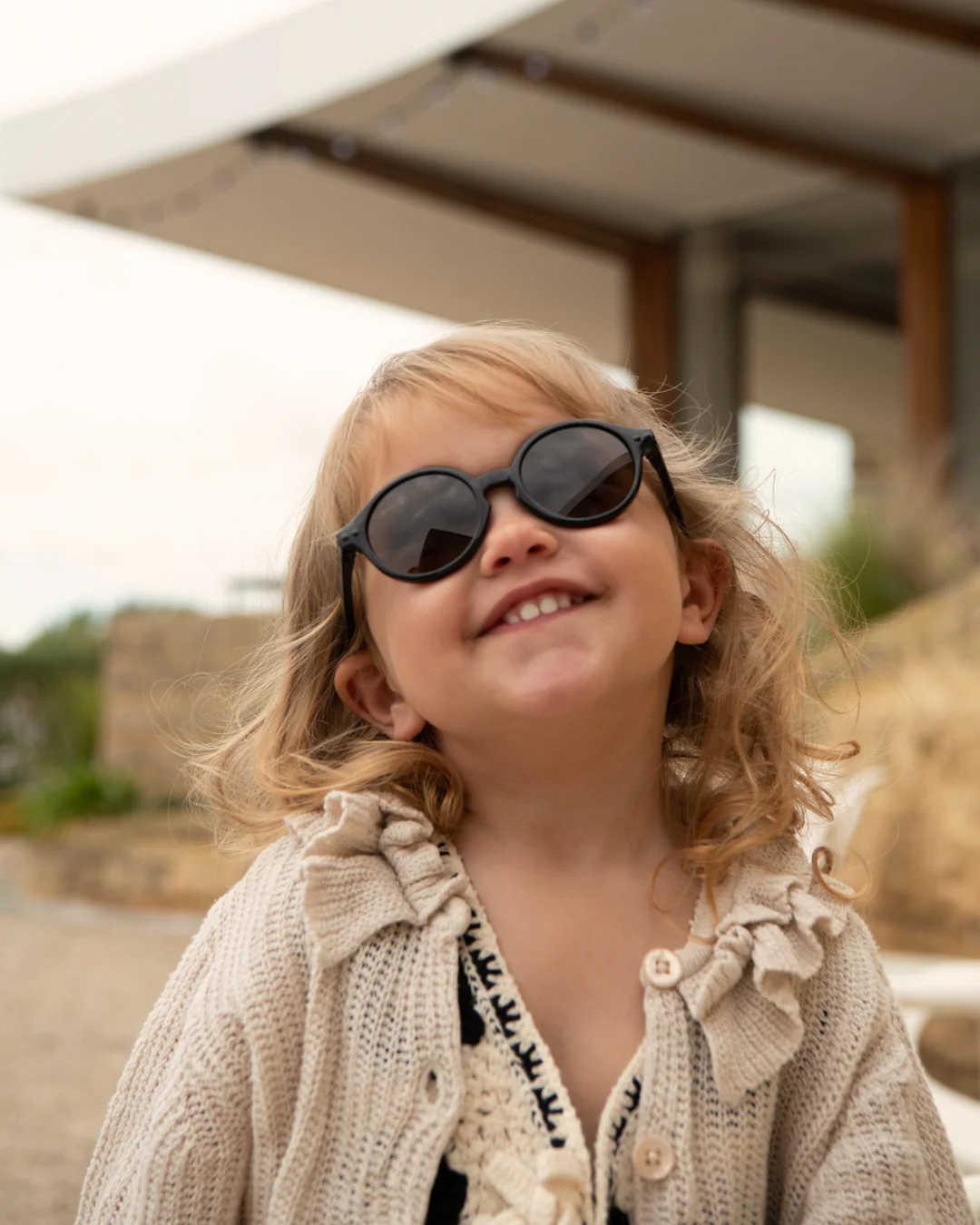 Izipizi Baby Sonnenbrille 'Crossroads' #D 0-3 Jahre Black Road - Image 2