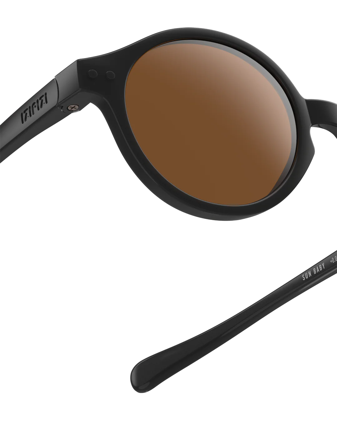 Izipizi Baby Sonnenbrille 'Crossroads' #D 0-3 Jahre Black Road - Image 5