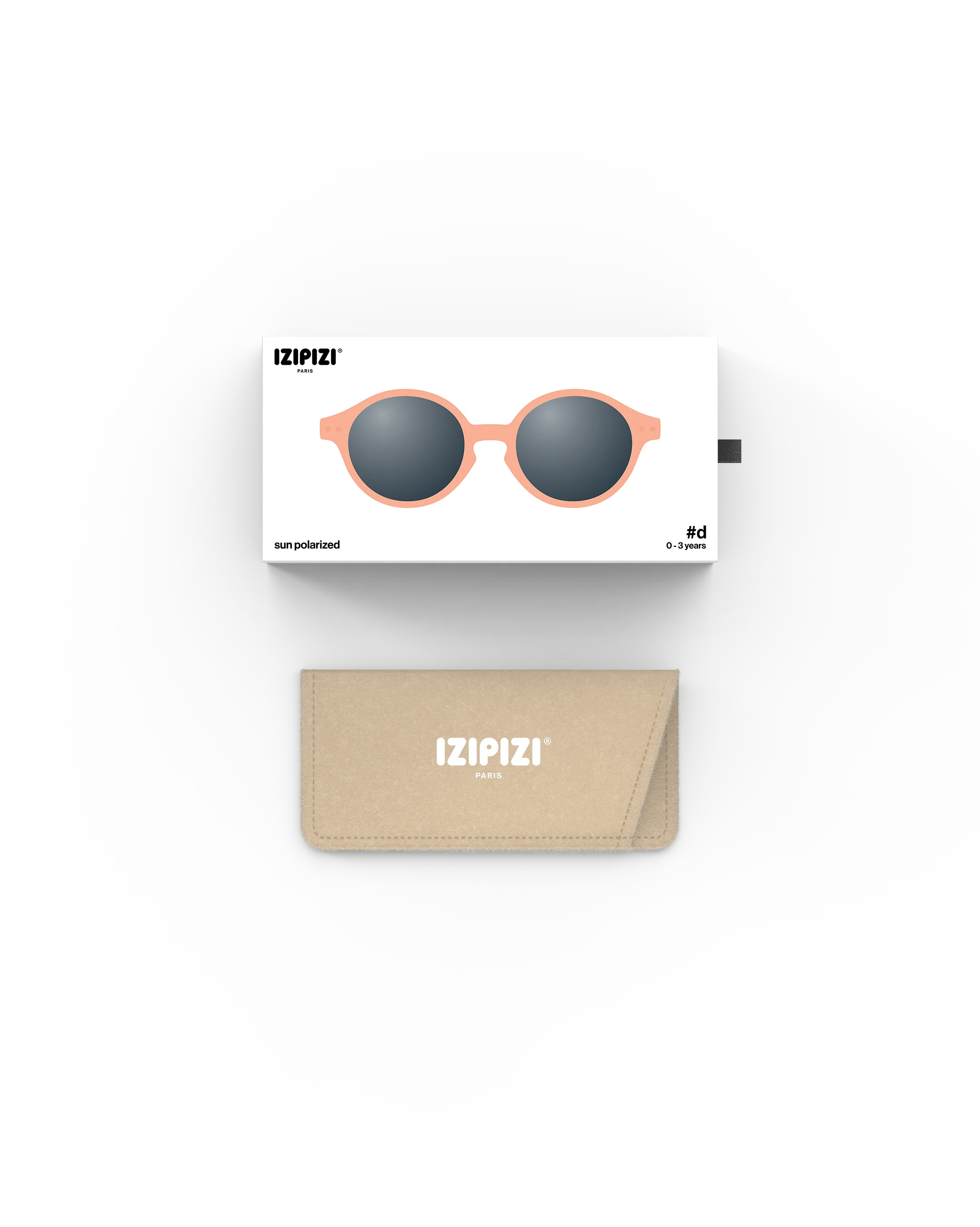 Izipizi Baby Sonnenbrille #D 0-3 Jahre Apricot - Image 5