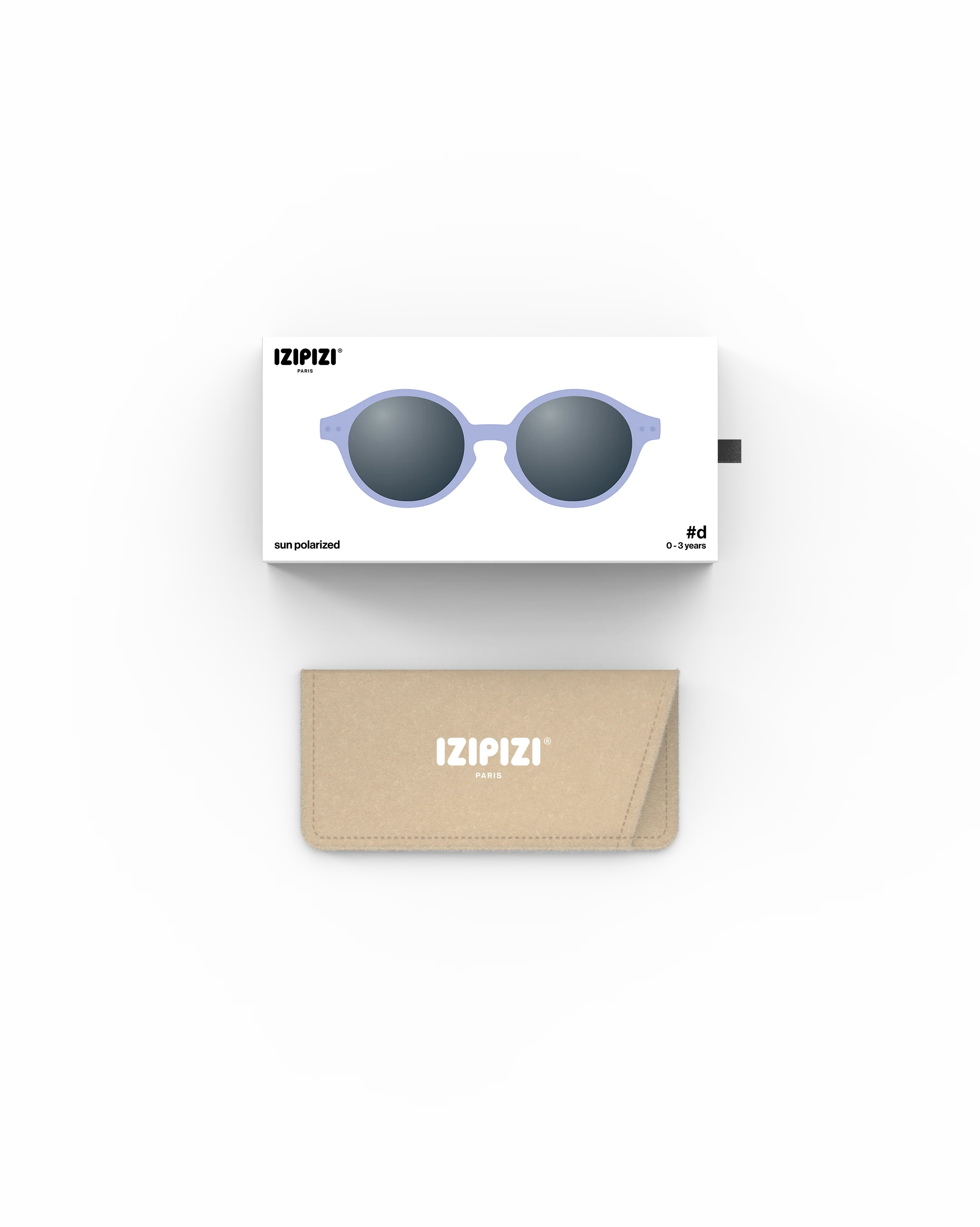 Izipizi Baby Sonnenbrille #D 0-3 Jahre Mauve - Image 4