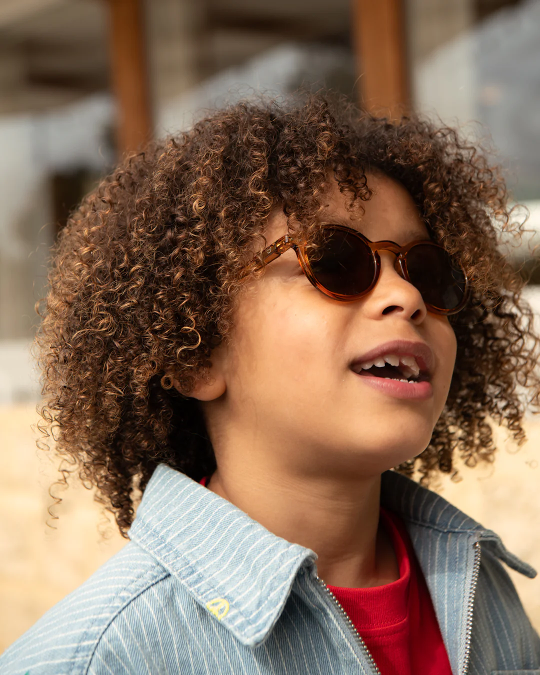 Izipizi Kinder Sonnenbrille 'Crossroads' #D 3-5 Jahre Golden Canyon - Image 2