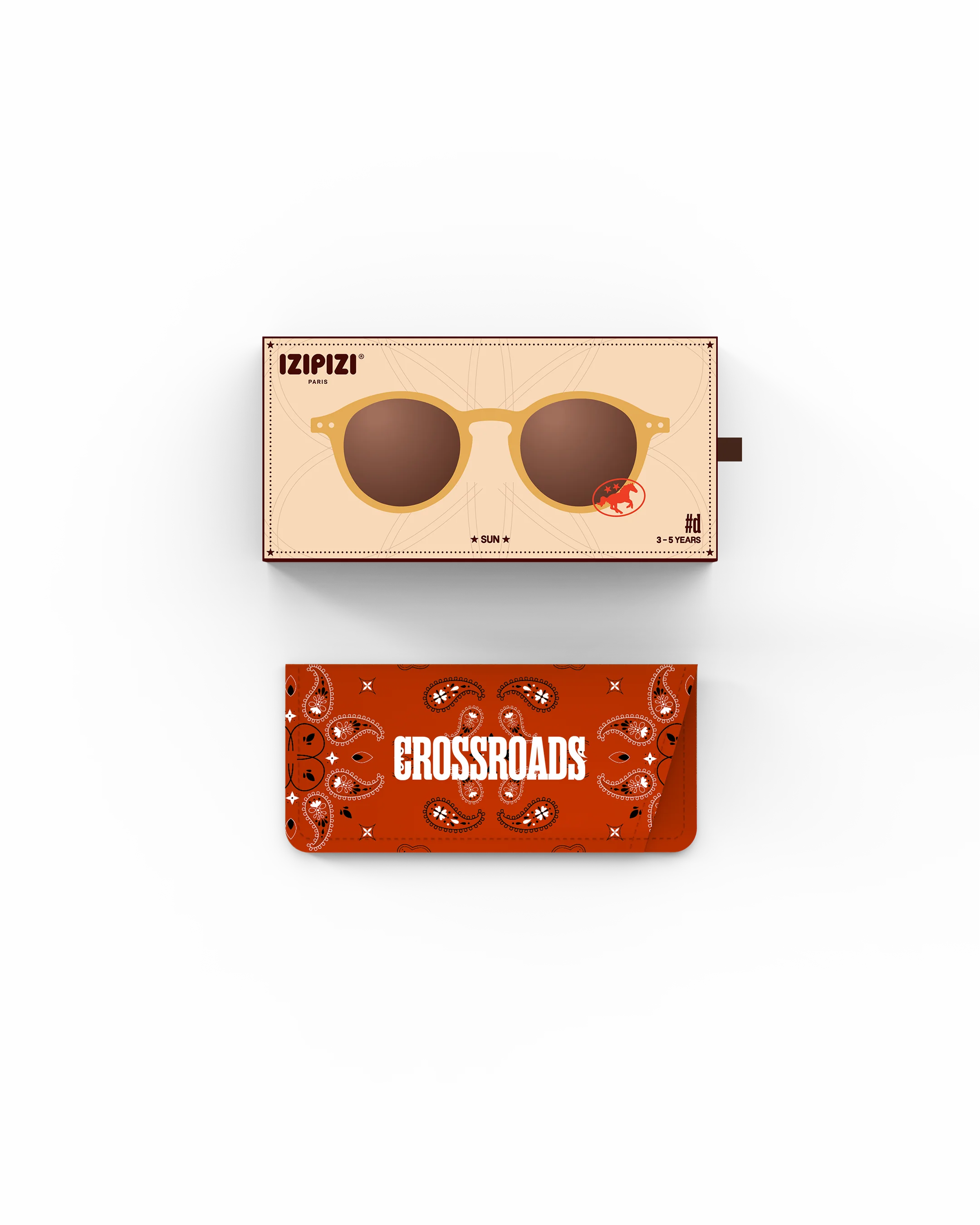 Izipizi Kinder Sonnenbrille 'Crossroads' #D 3-5 Jahre Golden Canyon - Image 6