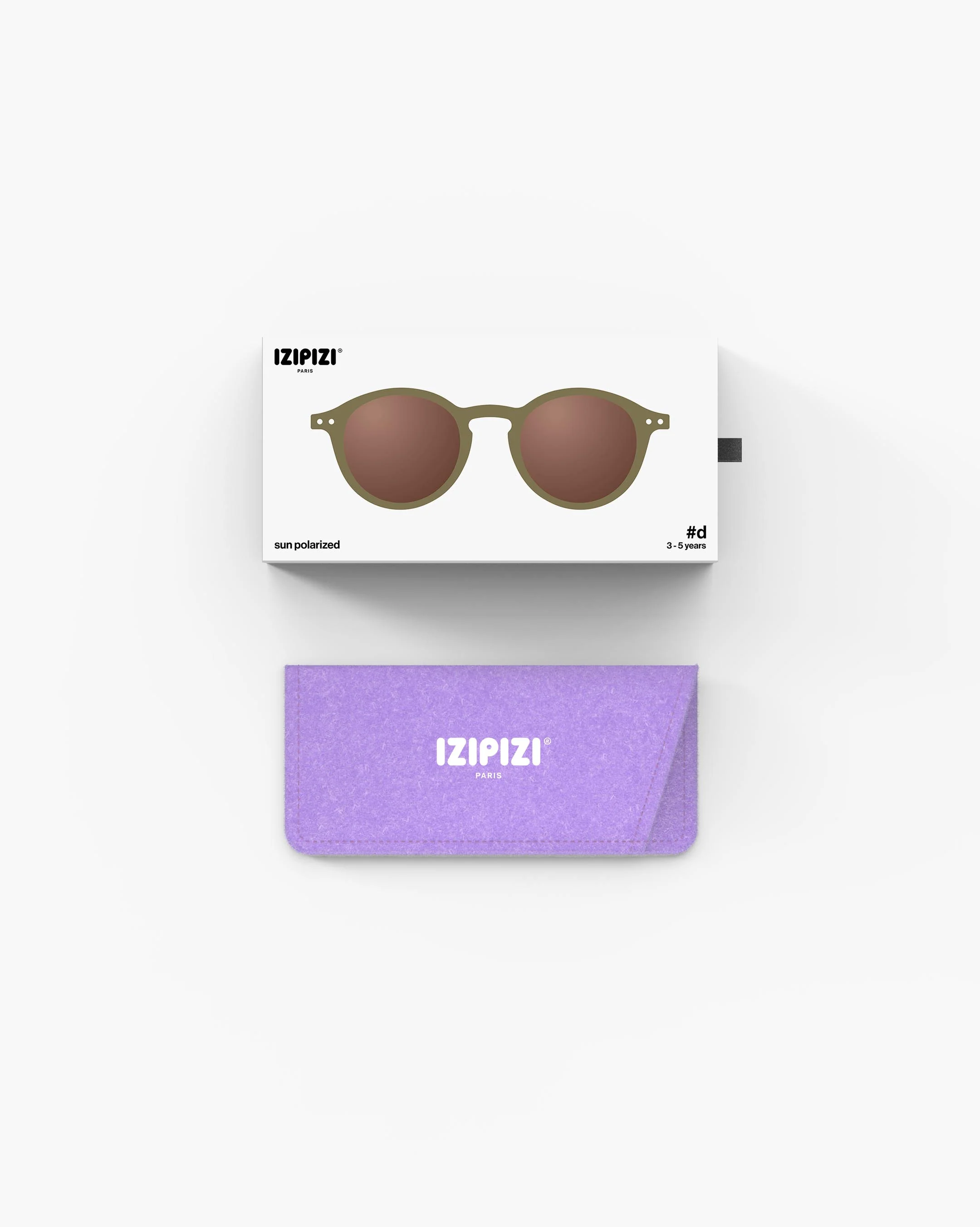 Izipizi Kinder Sonnenbrille Kids #D 3-5 Jahre Olive - Image 5
