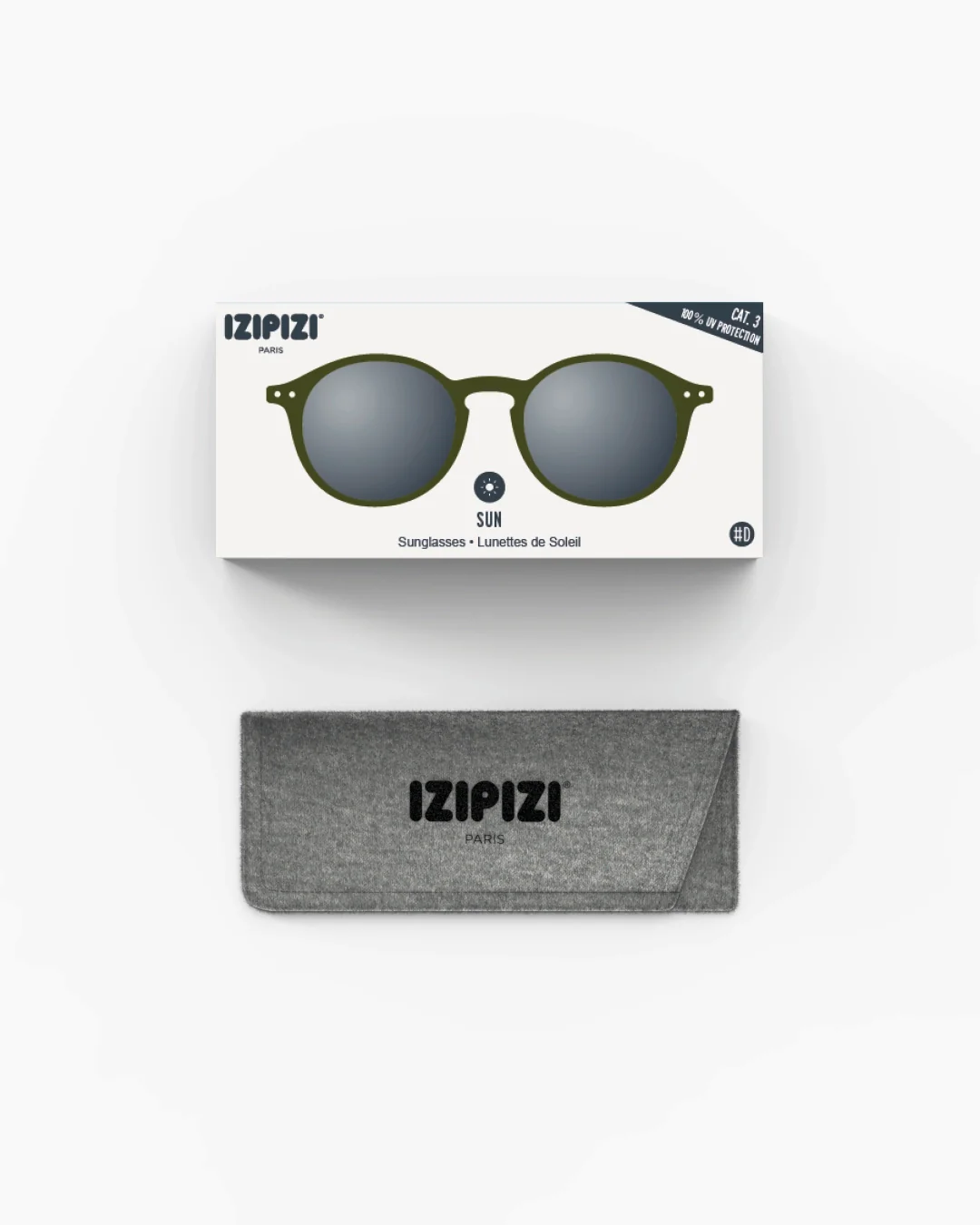 Izipizi Sonnenbrille "Adult #D Sun" Kaki Green - Image 3