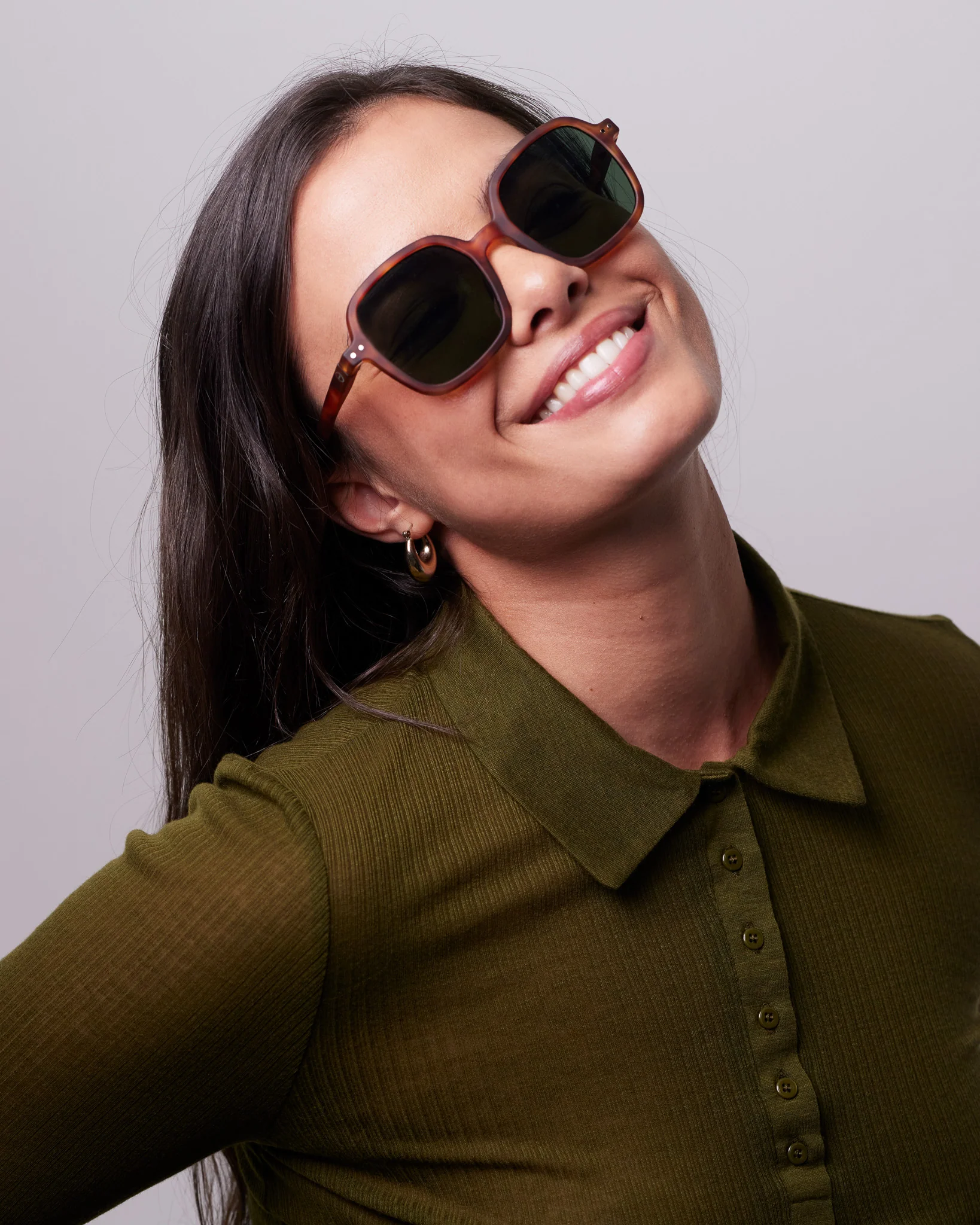 Izipizi Adult Sonnenbrille 'Office Havane ' Soft Touch - Image 2