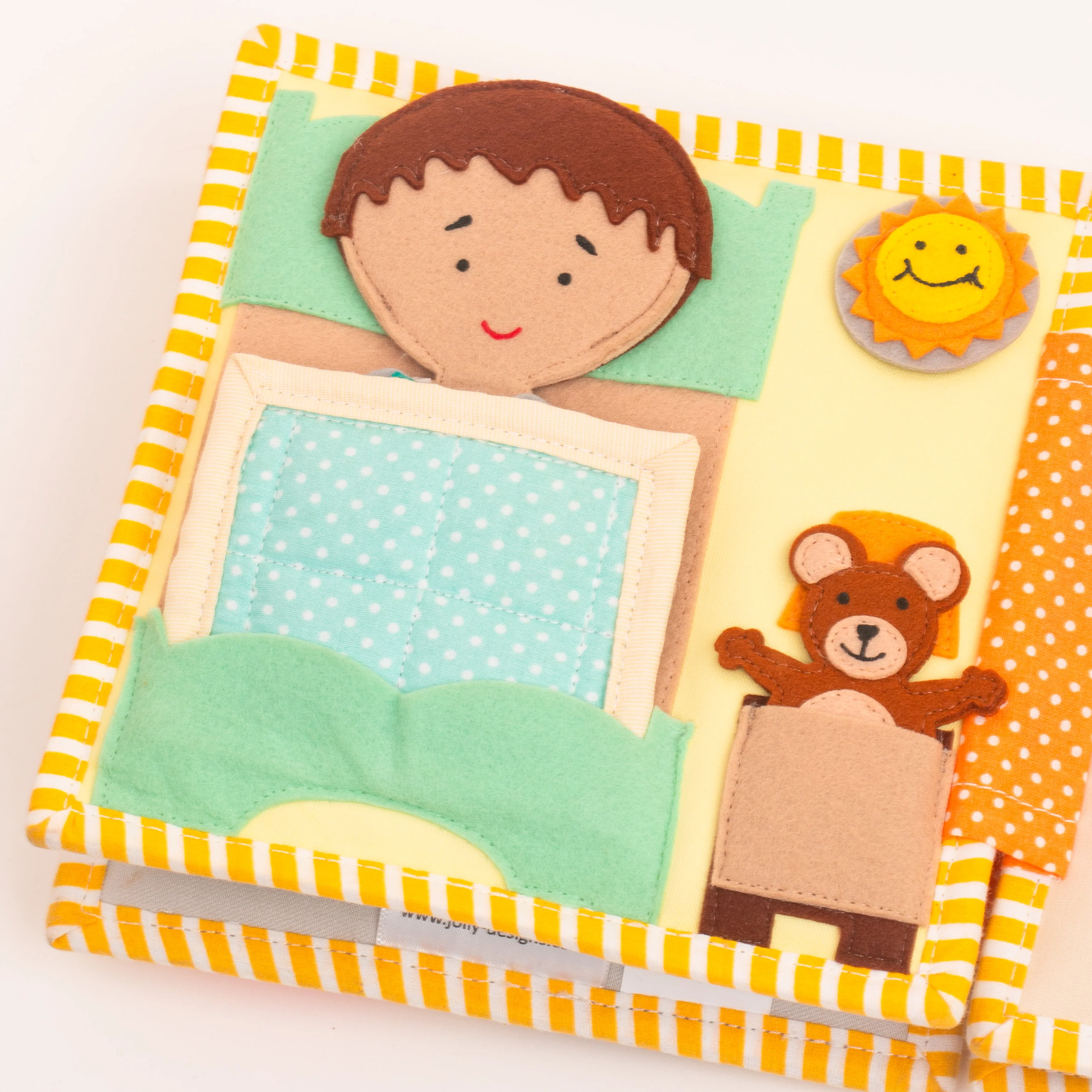 Jolly Designs Montessori Mini Quietbook | Home Sweet Home - Image 5