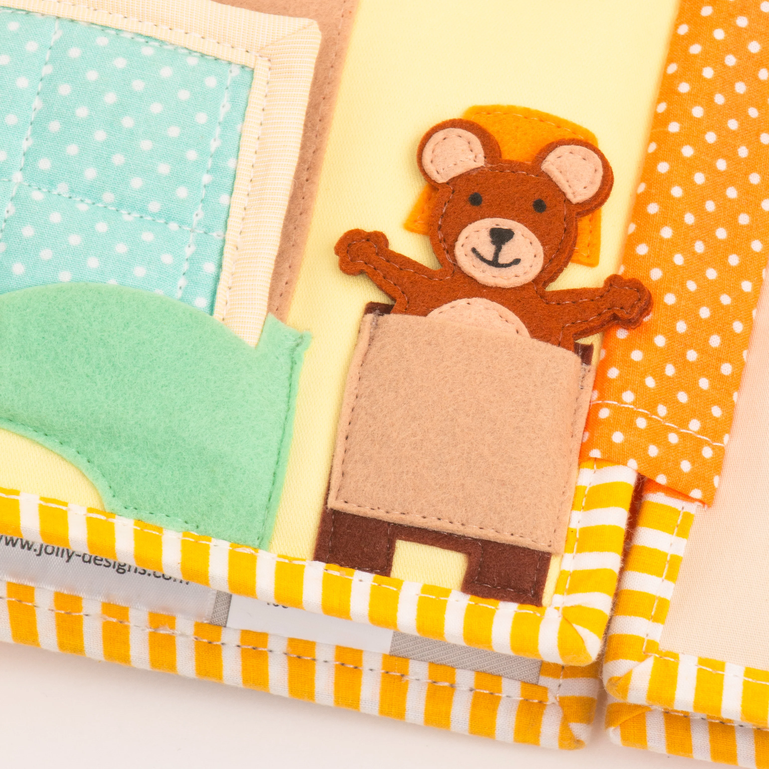 Jolly Designs Montessori Mini Quietbook | Home Sweet Home - Image 6