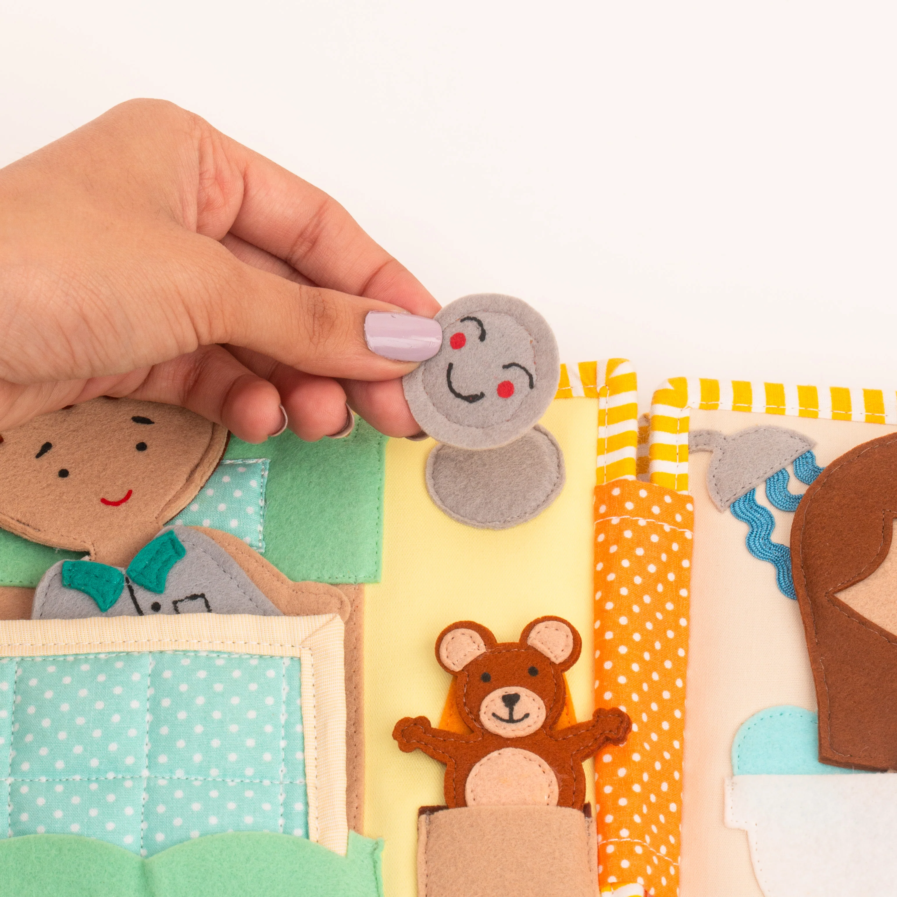 Jolly Designs Montessori Mini Quietbook | Home Sweet Home - Image 8