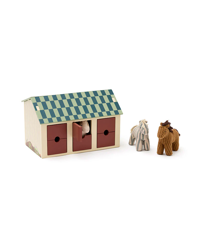 Kids Concept Pferdestall mit Pferden - Image 3
