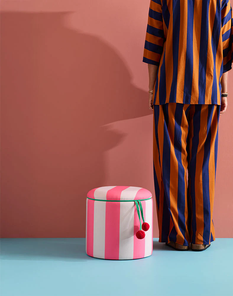 Kids Concept Sitzhocker mit Stauraum | Braun - Image 7
