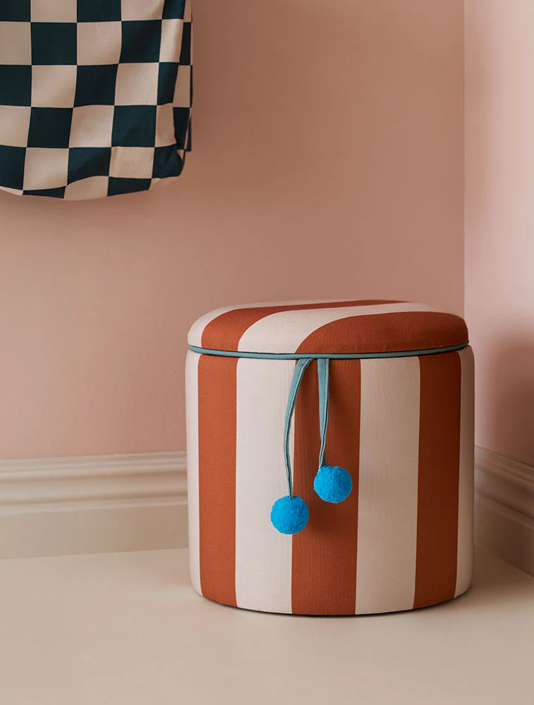 Kids Concept Sitzhocker mit Stauraum | Braun - Image 8