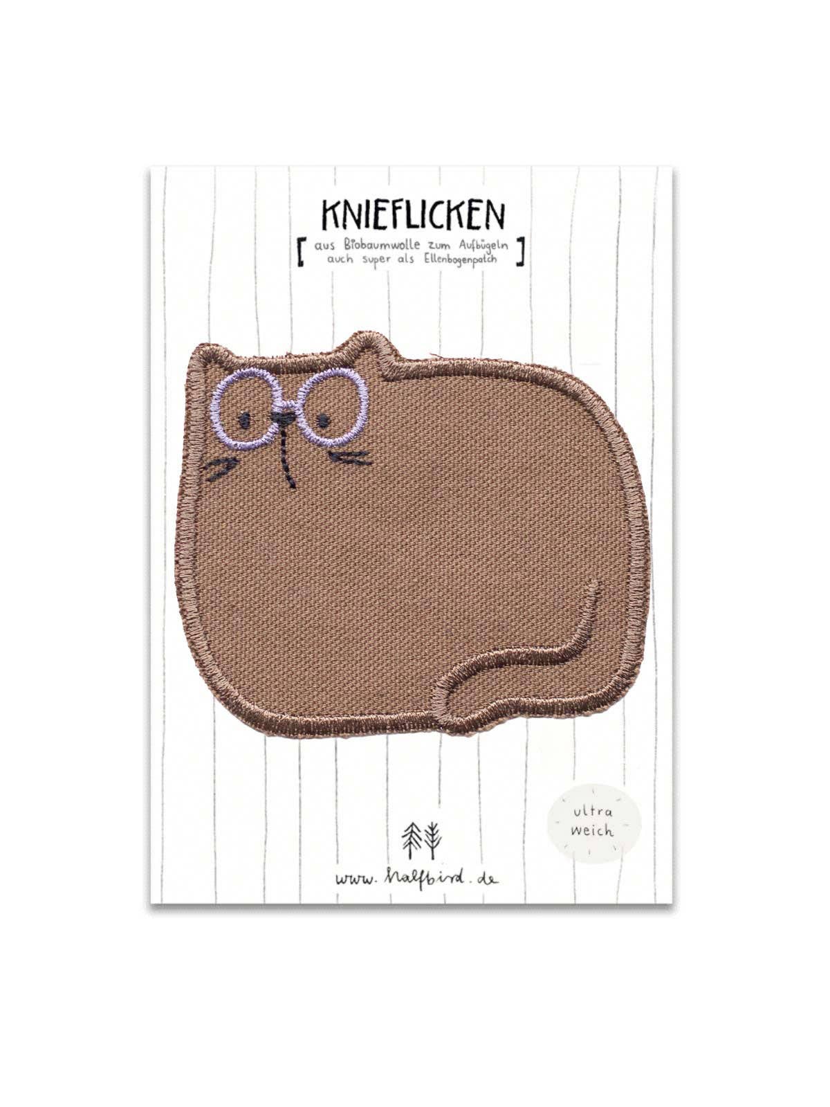 Halfbird Knieflicken "Katze"