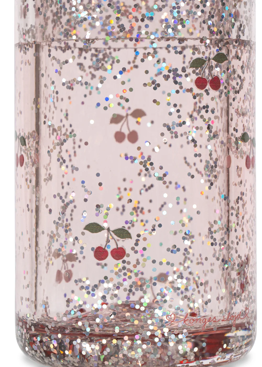 Konges Sløjd Glitzer-Trinkflasche | Cherry - Image 5