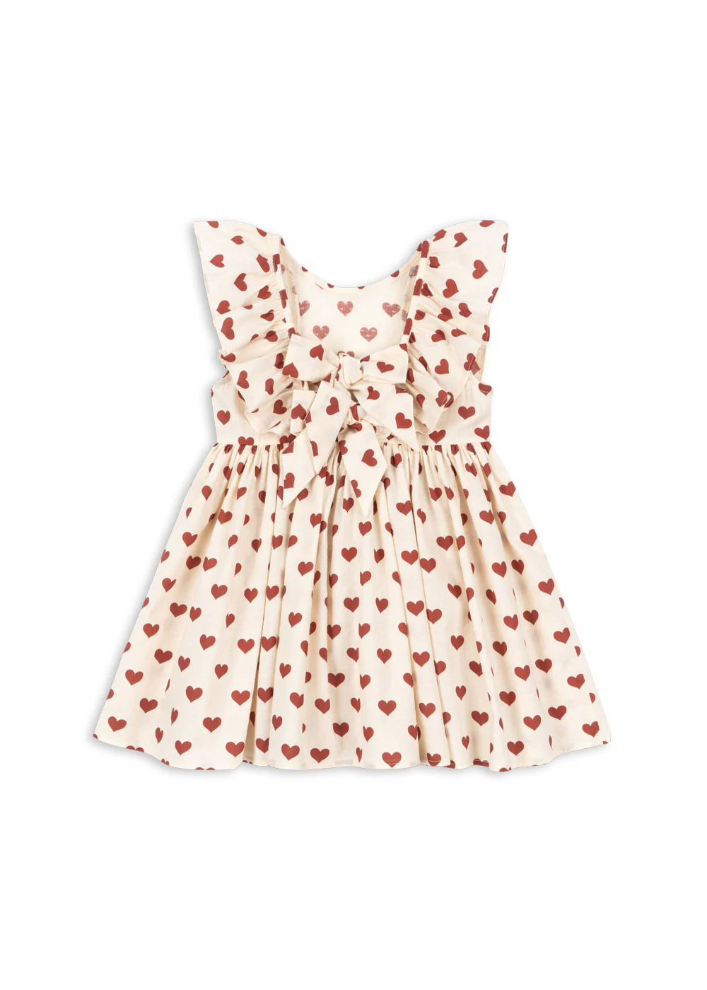 Konges Sløjd Kleid Cianna mit Schleife | Amour Rouge - Image 3