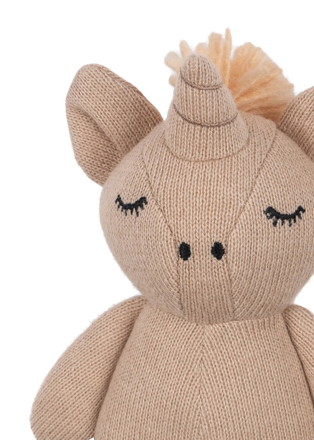 Konges Sløjd Babyrassel Mini Unicorn | Rose Fawn - Image 4
