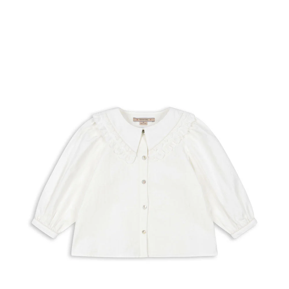 Konges Sløjd Bluse "Coeur" | Optic White