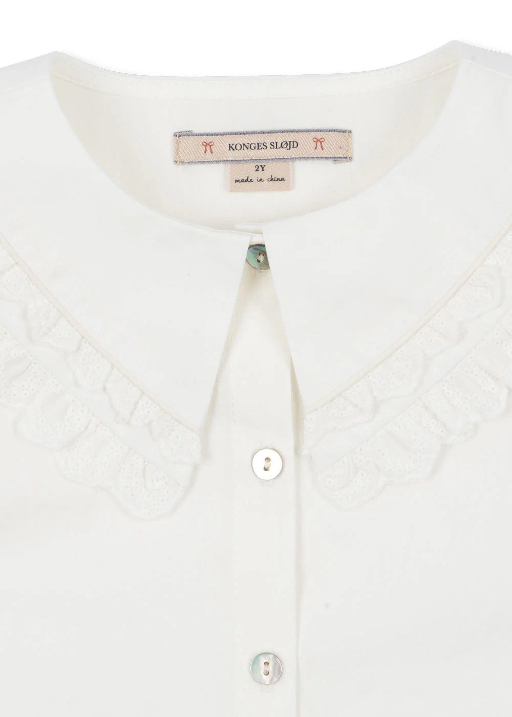 Konges Sløjd Bluse "Coeur" | Optic White - Image 5