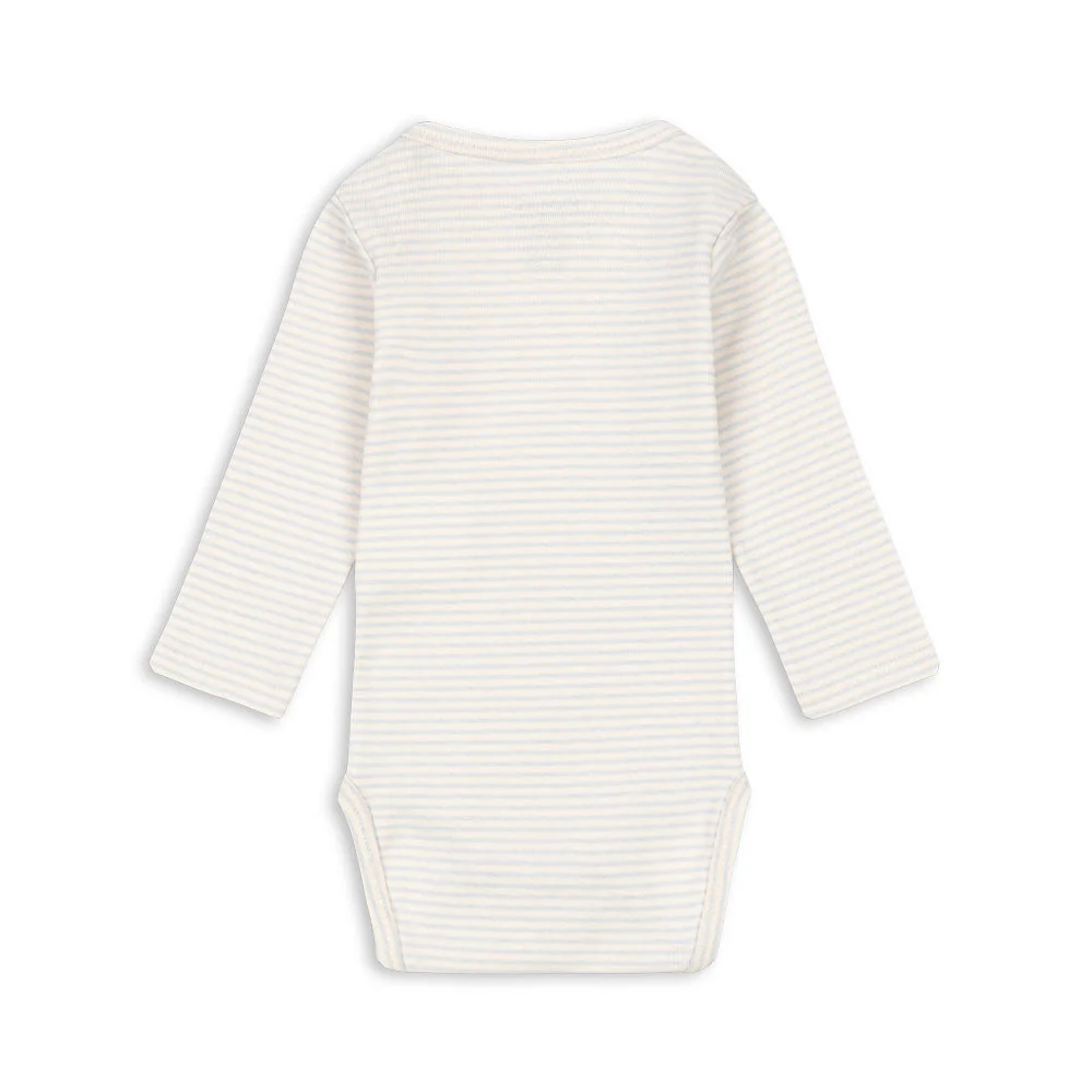 Konges Sløjd Body "Fio Stripe" | Tea Stripe Gray Dawn - Image 2