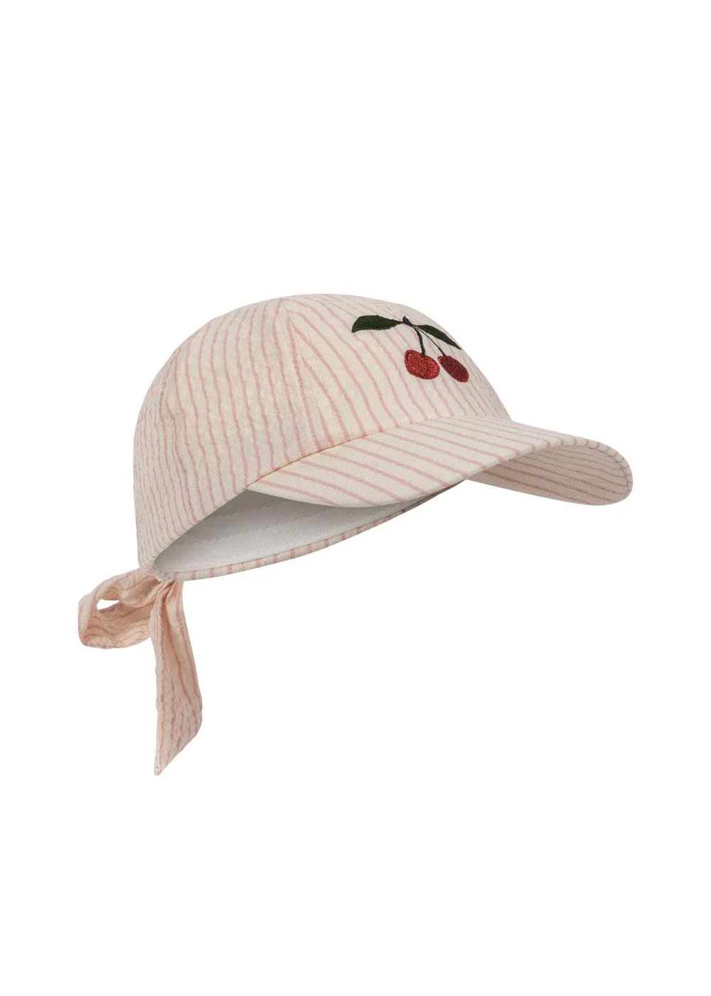 Konges Sløjd Cap "Ellie Bow Cap" Peony Stripe