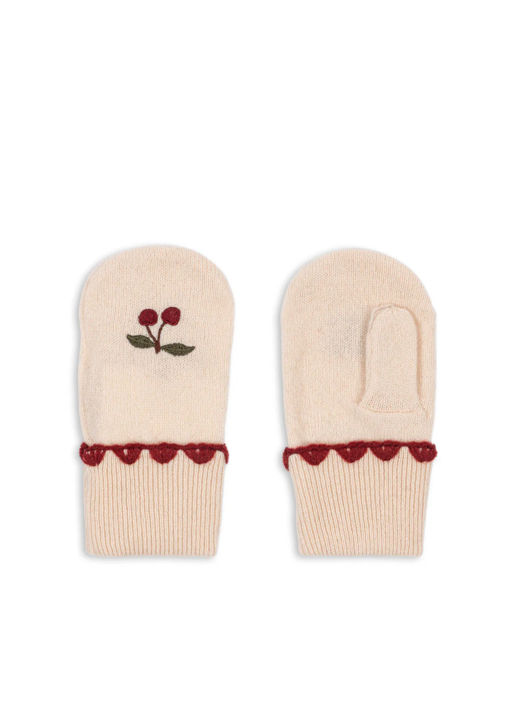 Konges Sløjd Fäustling Handschuhe "Collette" | Off White