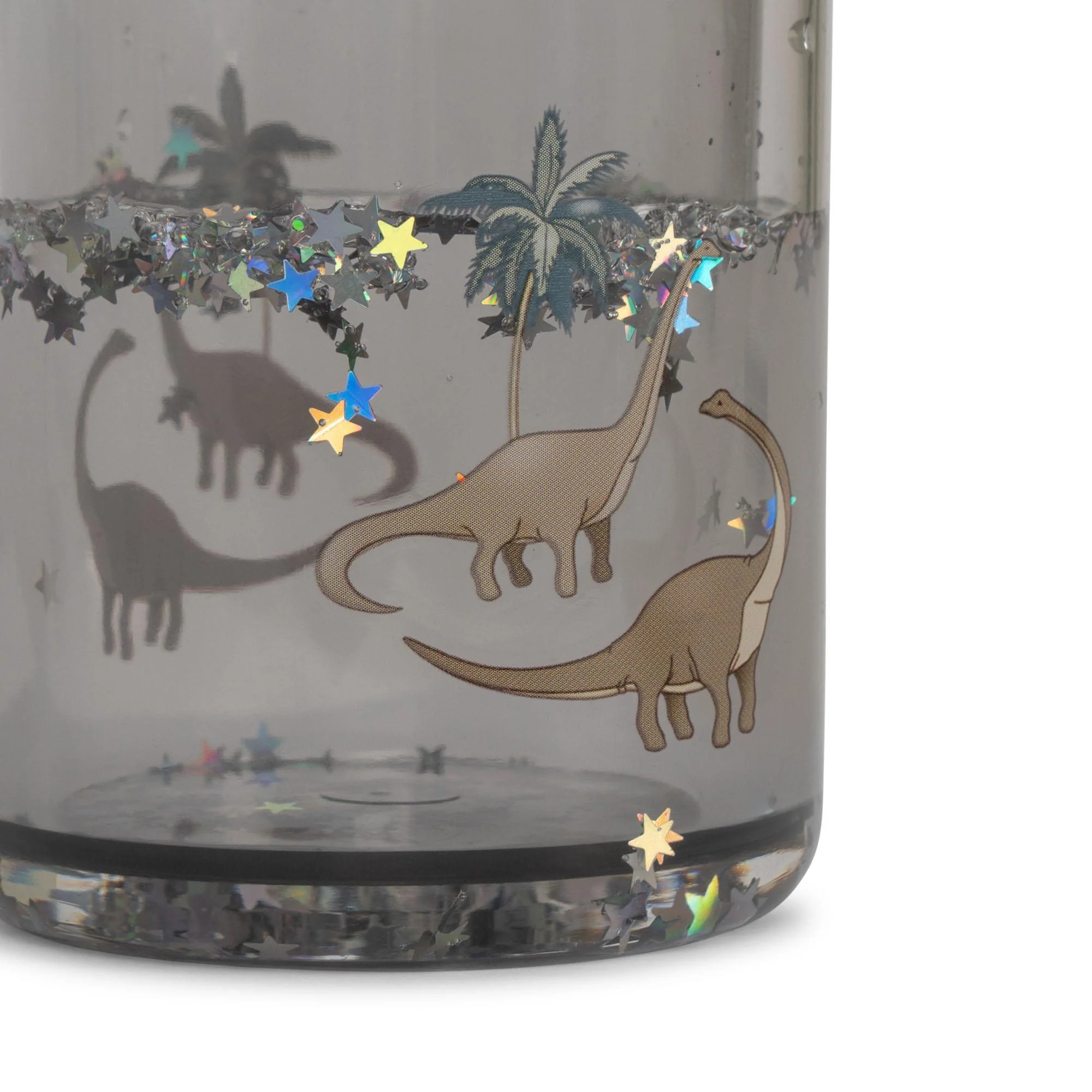 Konges Sløjd Glitzer Becher "Glitter Cups Dino" 2er Set - Image 2