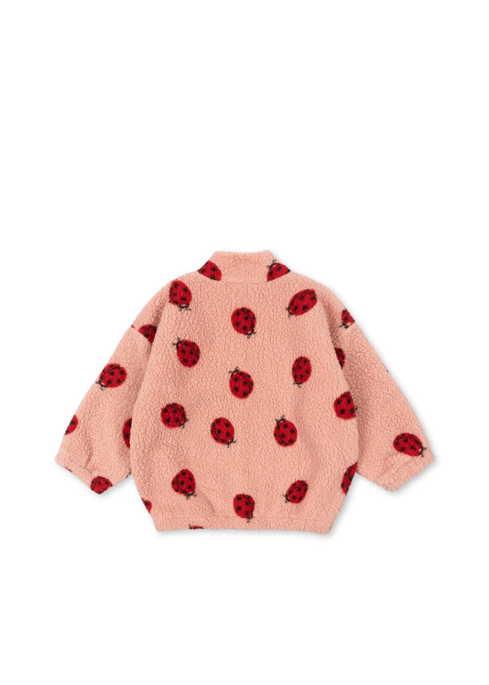 Konges Sløjd Jacke "Jody Teddy" | Ladybug Pink - Image 3