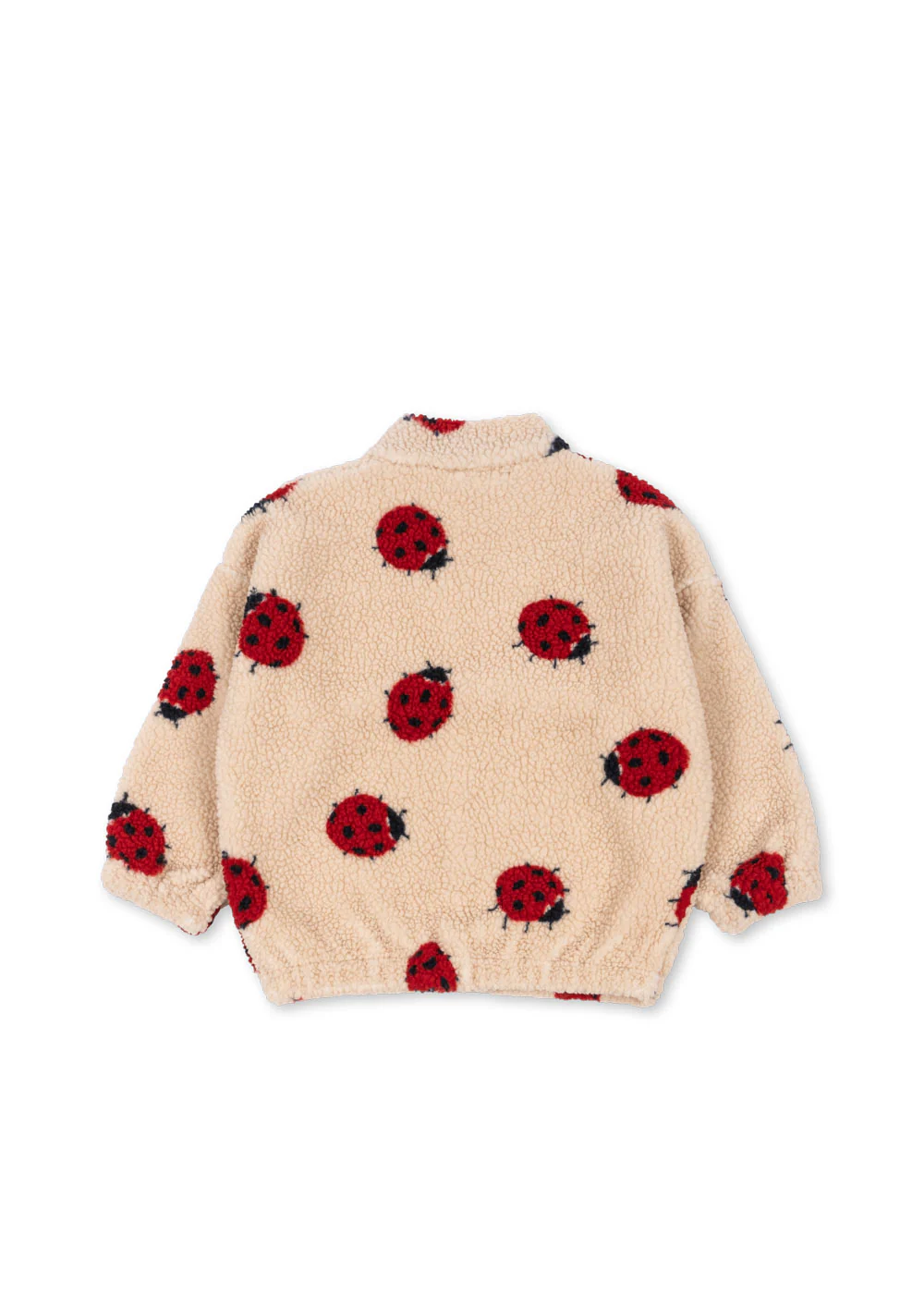 Konges Sløjd Jacke "Jody Teddy" | Ladybug Sand - Image 4