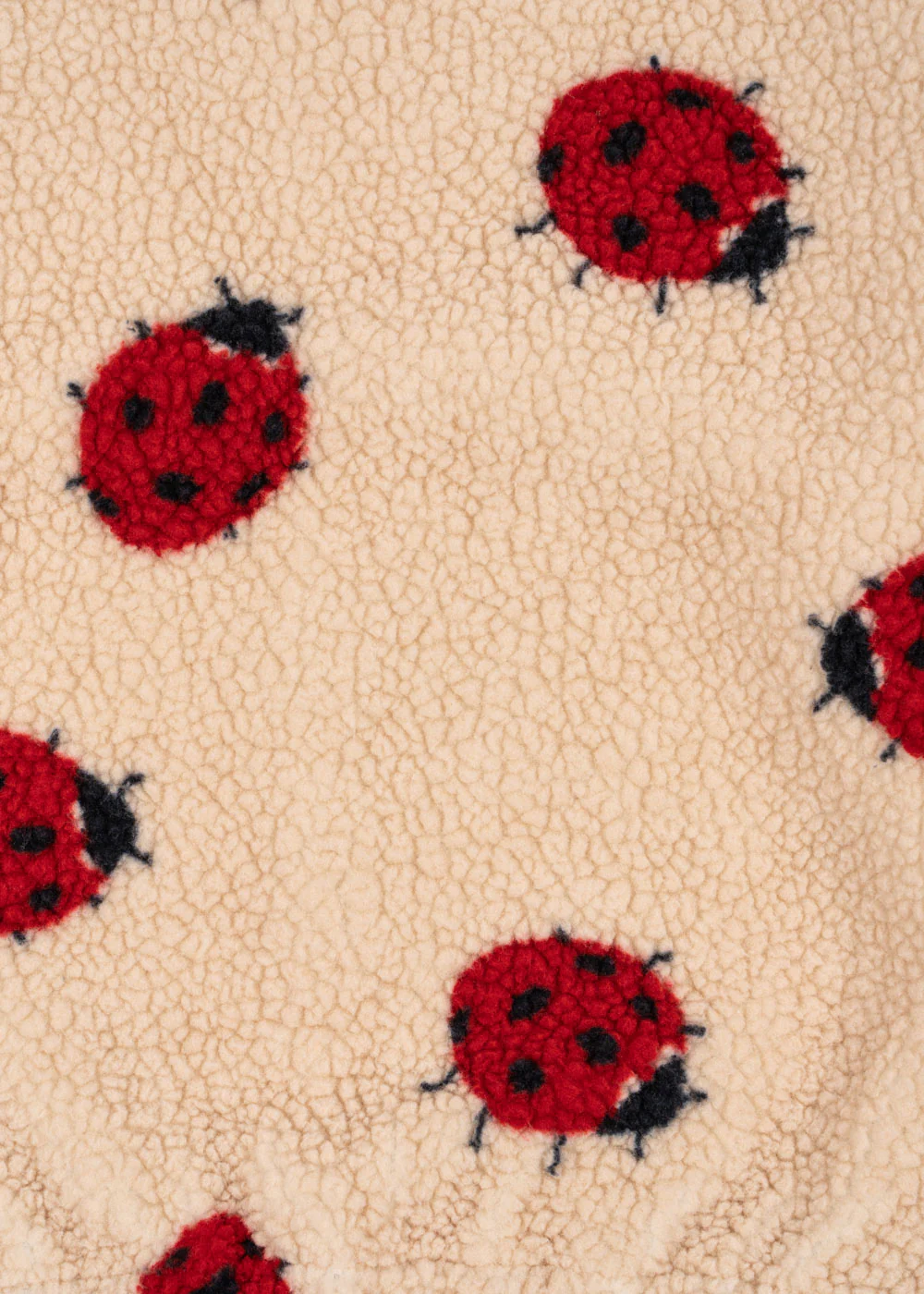 Konges Sløjd Jacke "Jody Teddy" | Ladybug Sand - Image 5