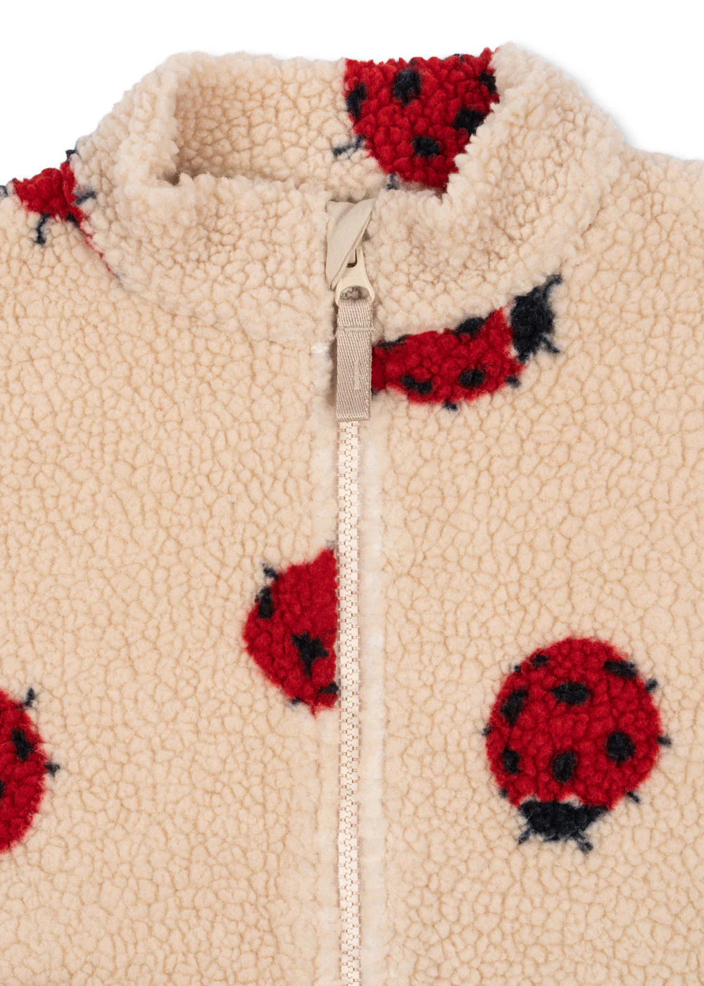 Konges Sløjd Jacke "Jody Teddy" | Ladybug Sand - Image 6