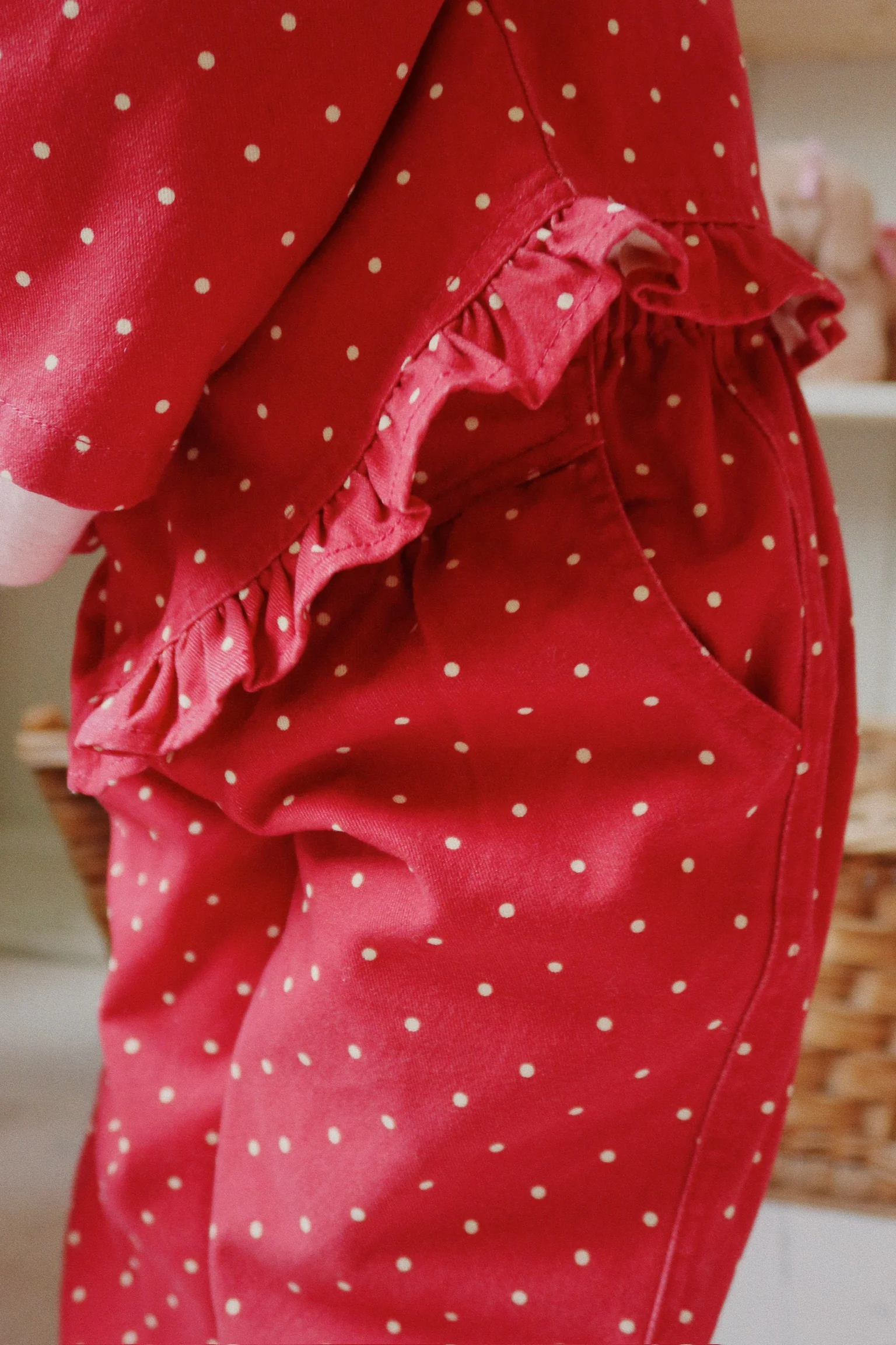 Konges Sløjd Jackenshirt "Nola" Strawberry Dot - Image 6