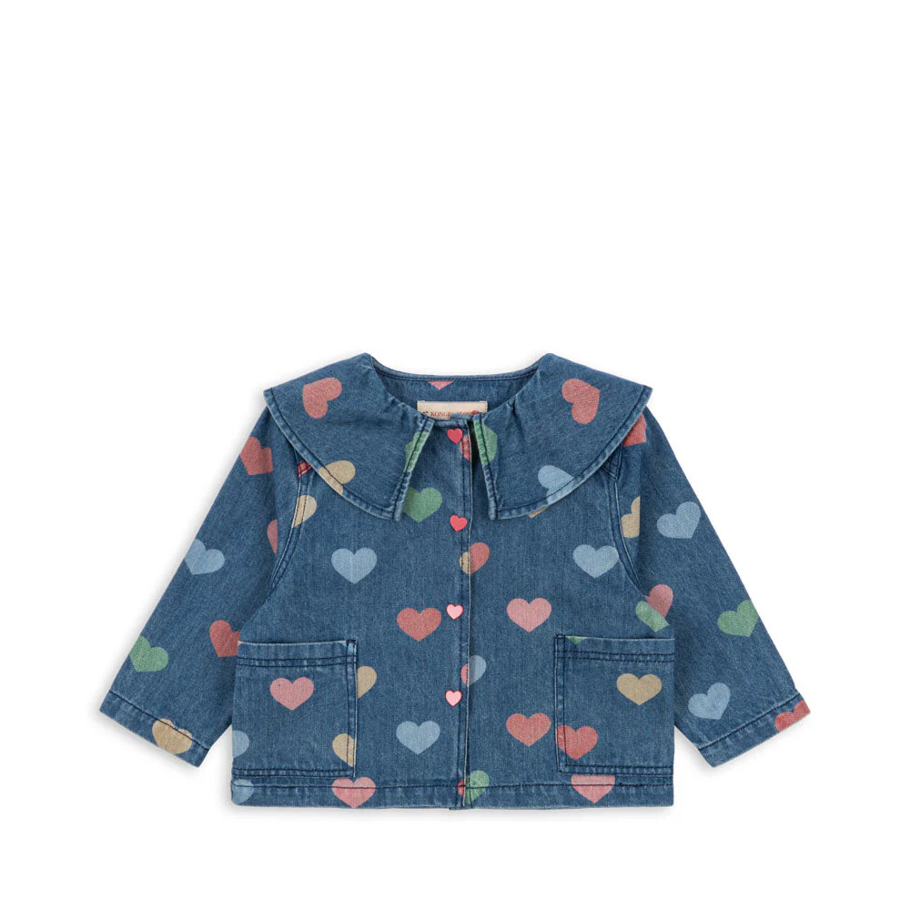 Konges Sløjd Jeansshirt "Magot" Bon Coeur Coloré
