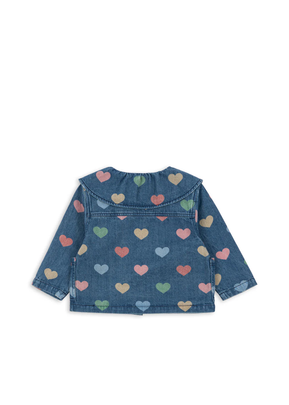 Konges Sløjd Jeansshirt "Magot" Bon Coeur Coloré - Image 3