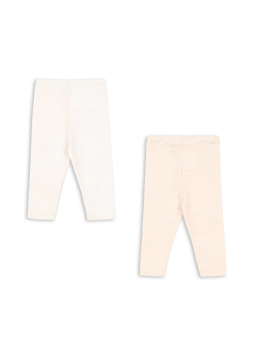 Konges Sløjd Jerseyhose "Fio Stripe" 2er Set | Blush Mix - Image 2