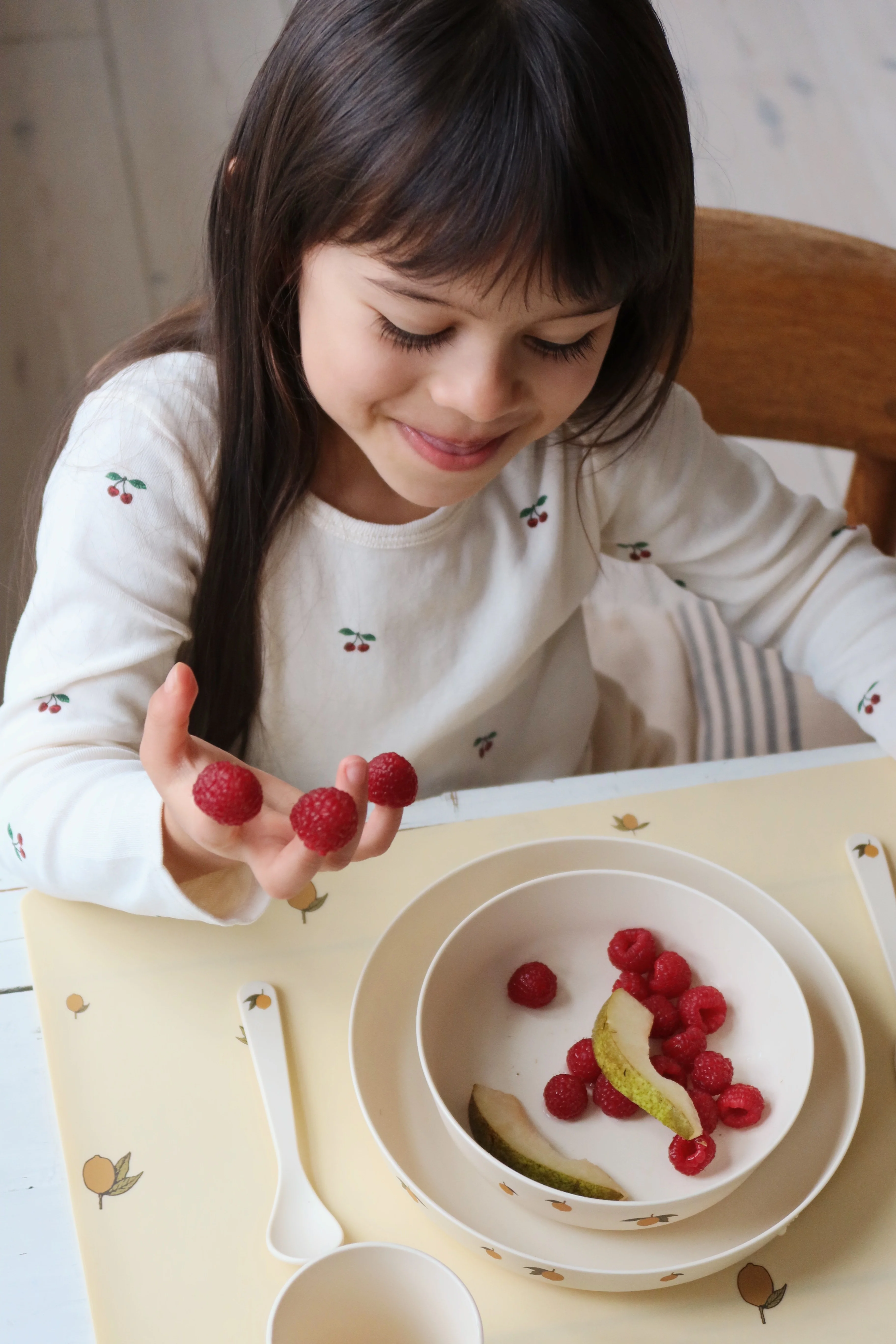 Konges Sløjd Kindergeschirr Set "Lemon" - Image 4