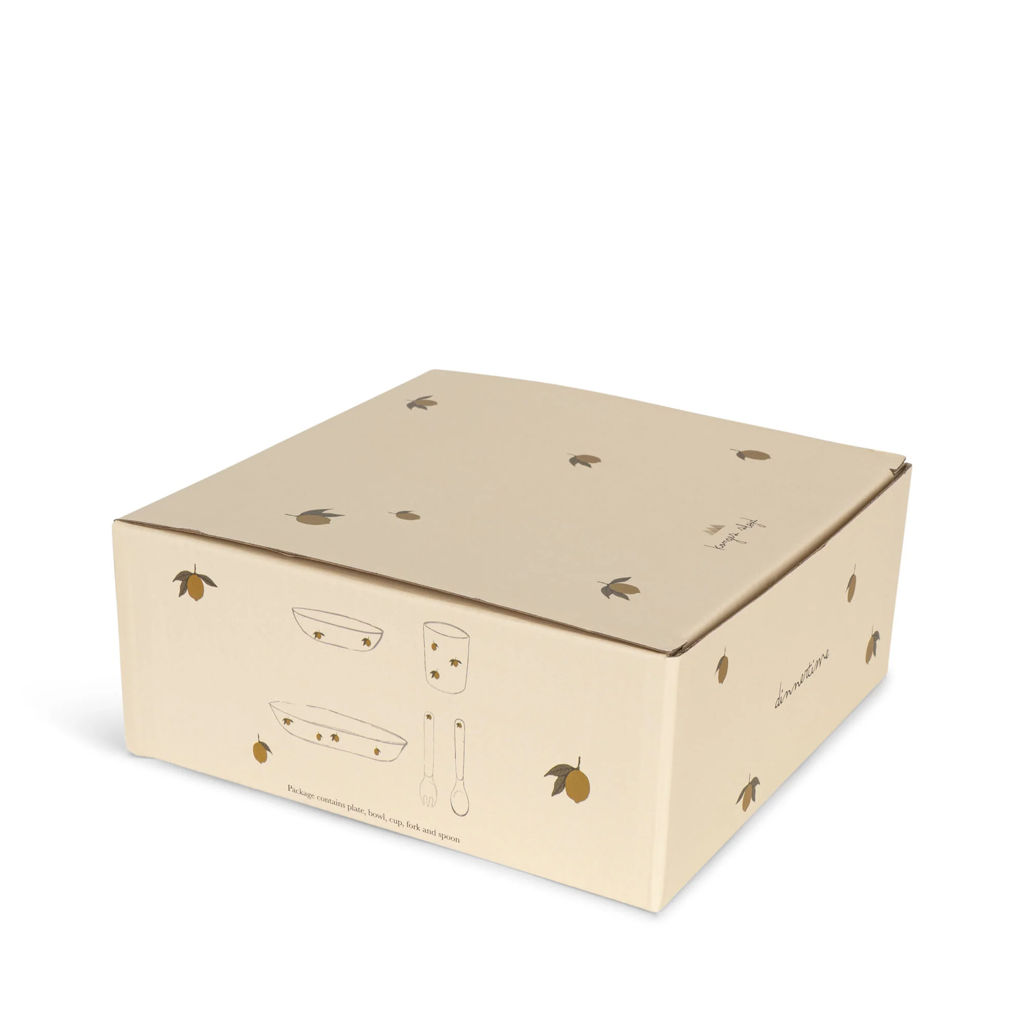 Konges Sløjd Kindergeschirr Set "Lemon" - Image 5