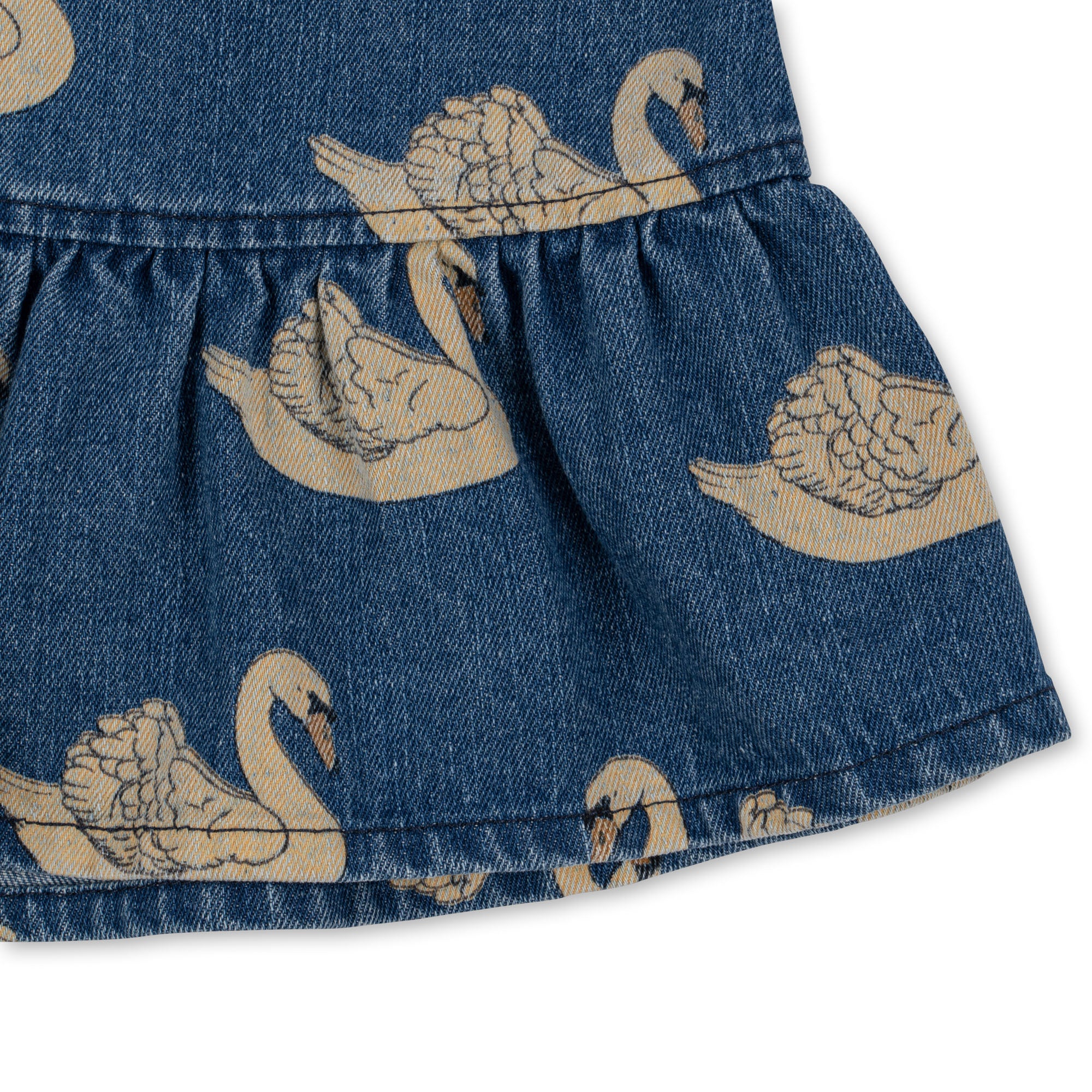 Konges Sløjd Kleid Denim "Magot" Swan - Image 5