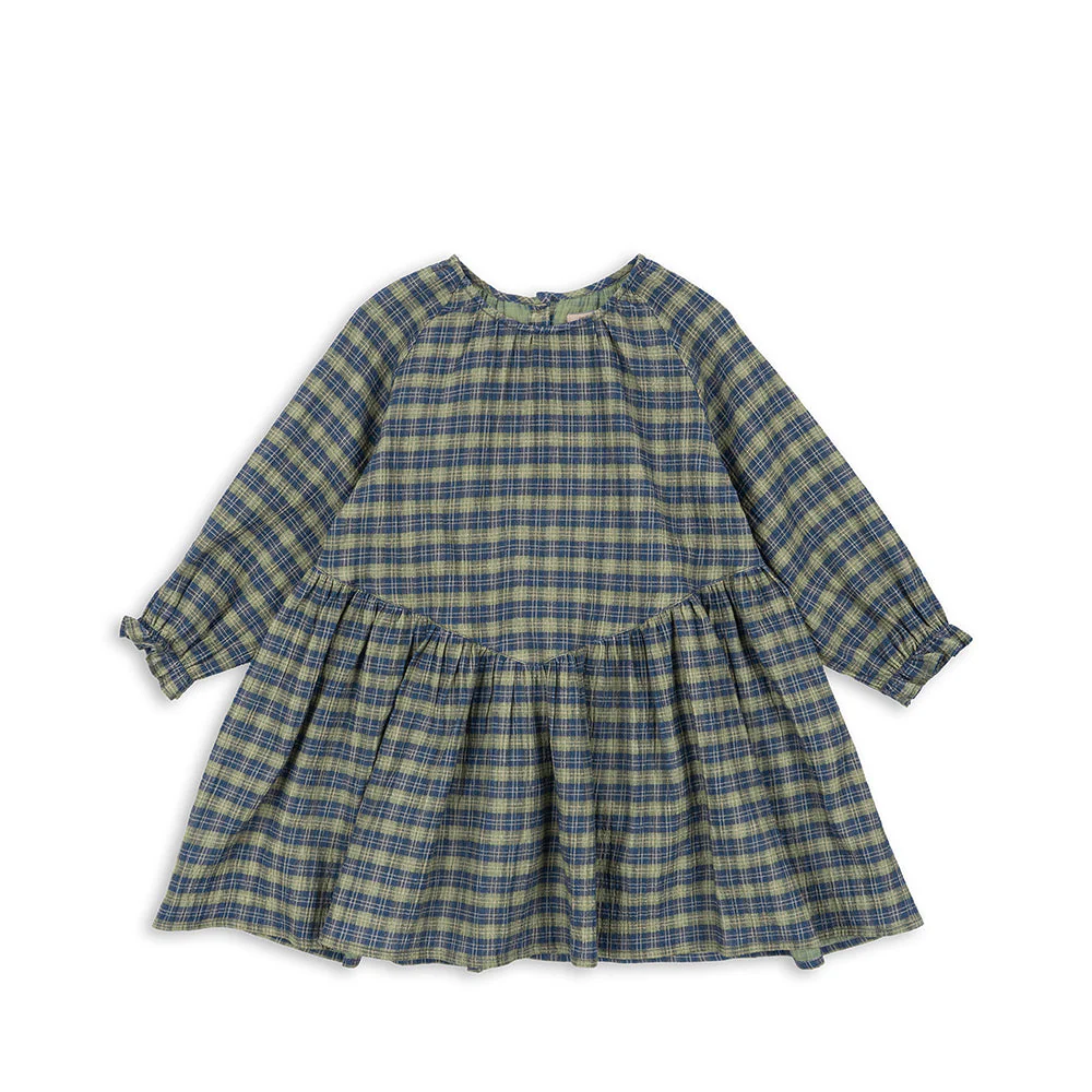 Konges Sløjd Kleid "Terre" Laurel Blue Check