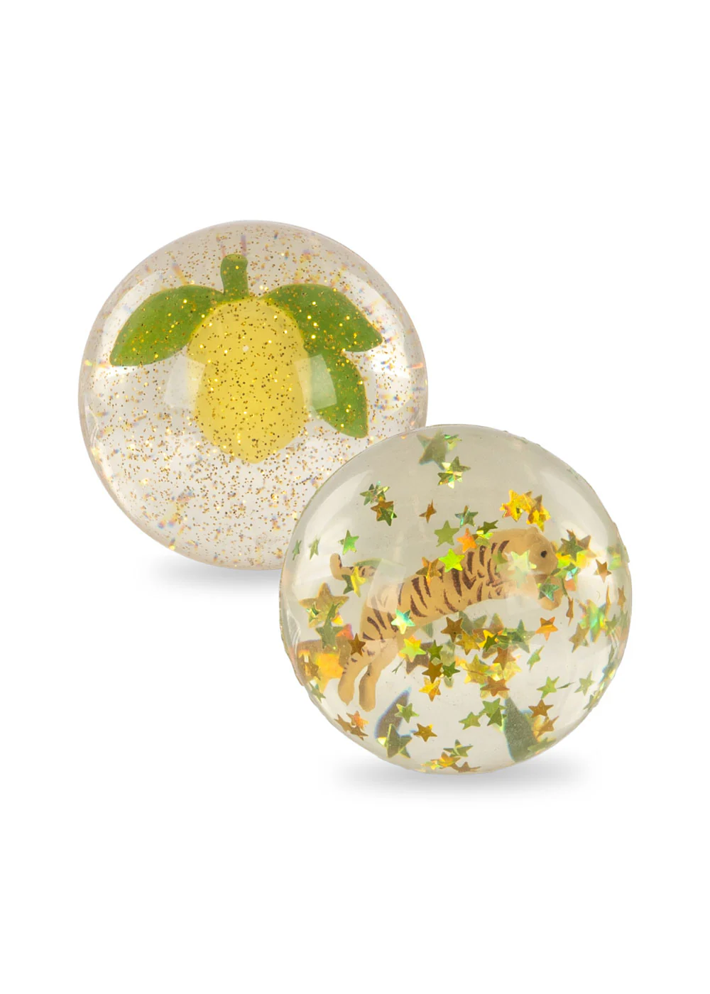 Konges Sløjd Hüpfball Set | Lemon/Tiger