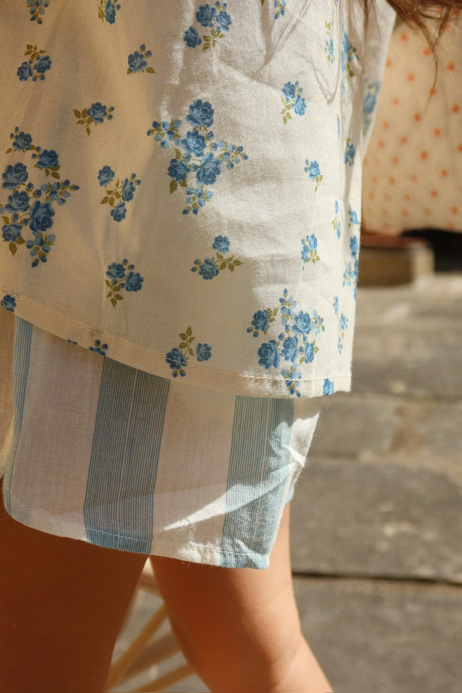 Konges Sløjd Shorts "Azur" 3er-Set | Soleil/Bleu/Basil Stripe - Image 11