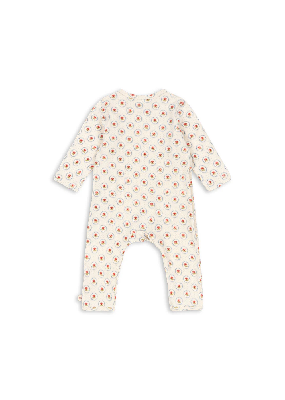 Konges Sløjd Jumpsuit "Basic Newborn Gots" | Mirage - Image 3