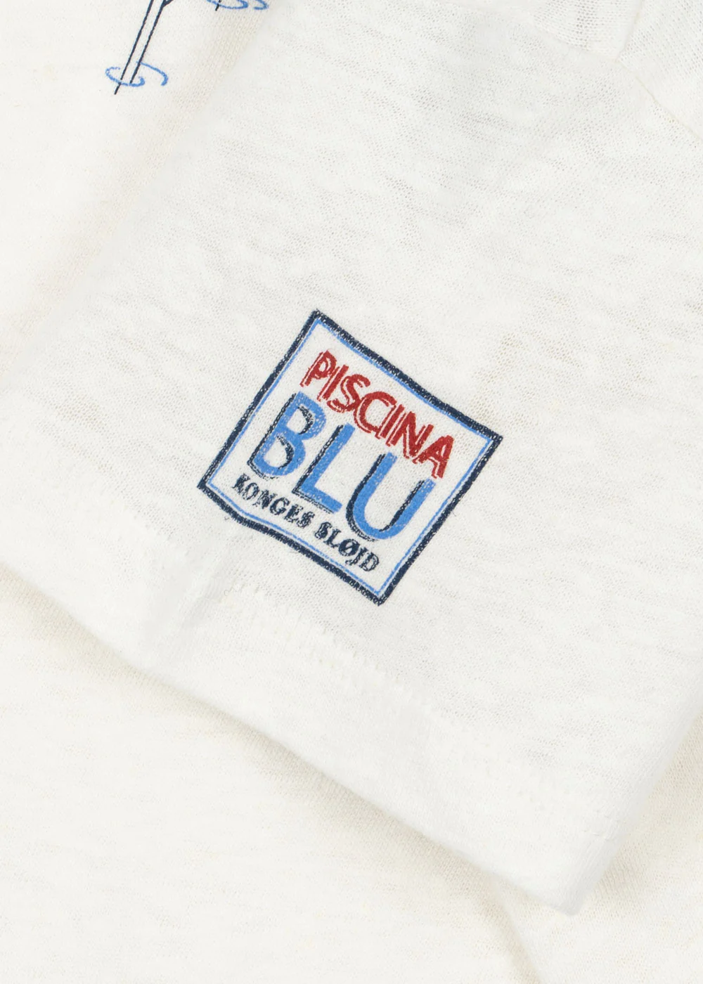 Konges Sløjd T-Shirt „Era“ | Off White/Piscina - Image 9