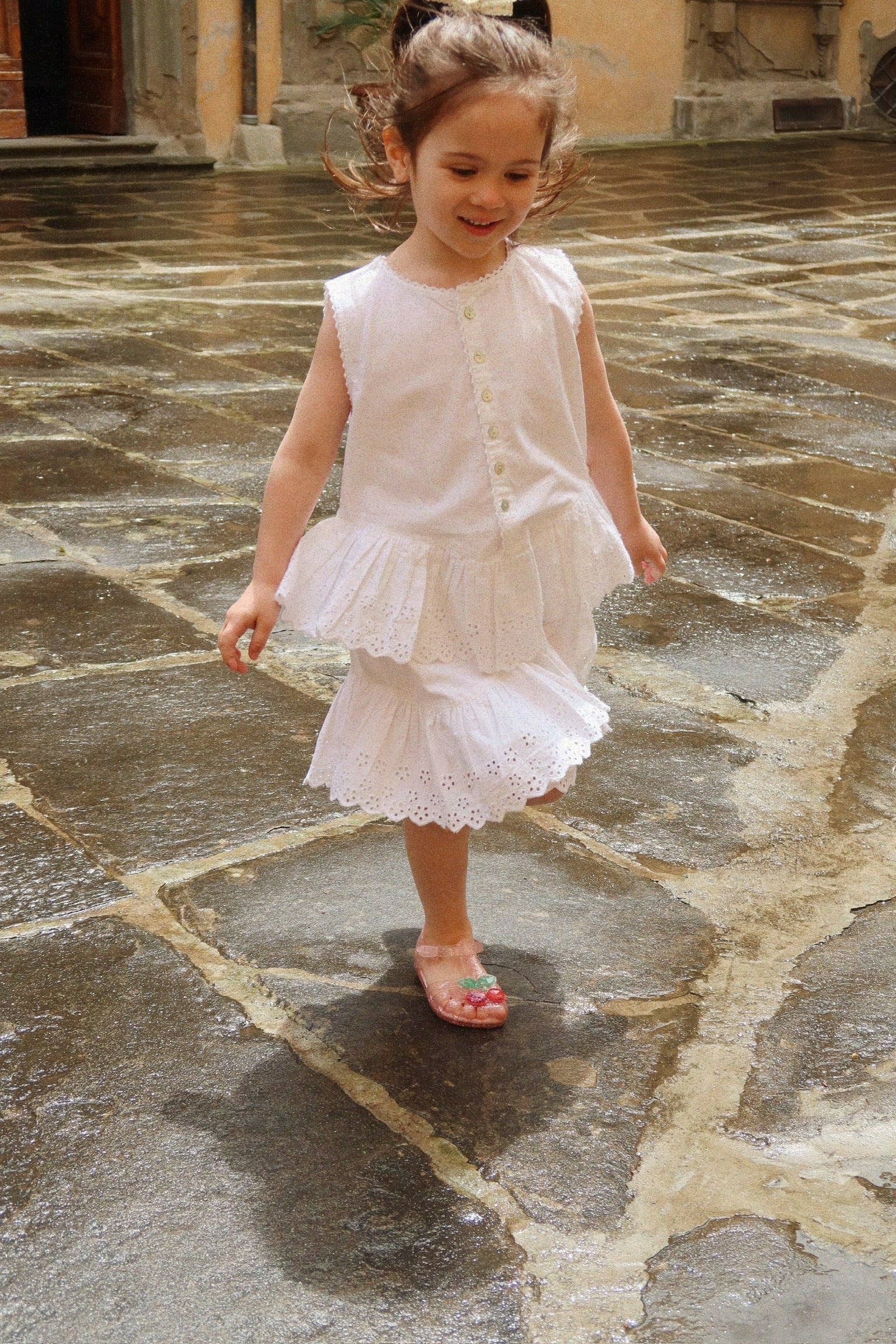 Konges Sløjd Kleid "Evelina" | Bright White - Image 5